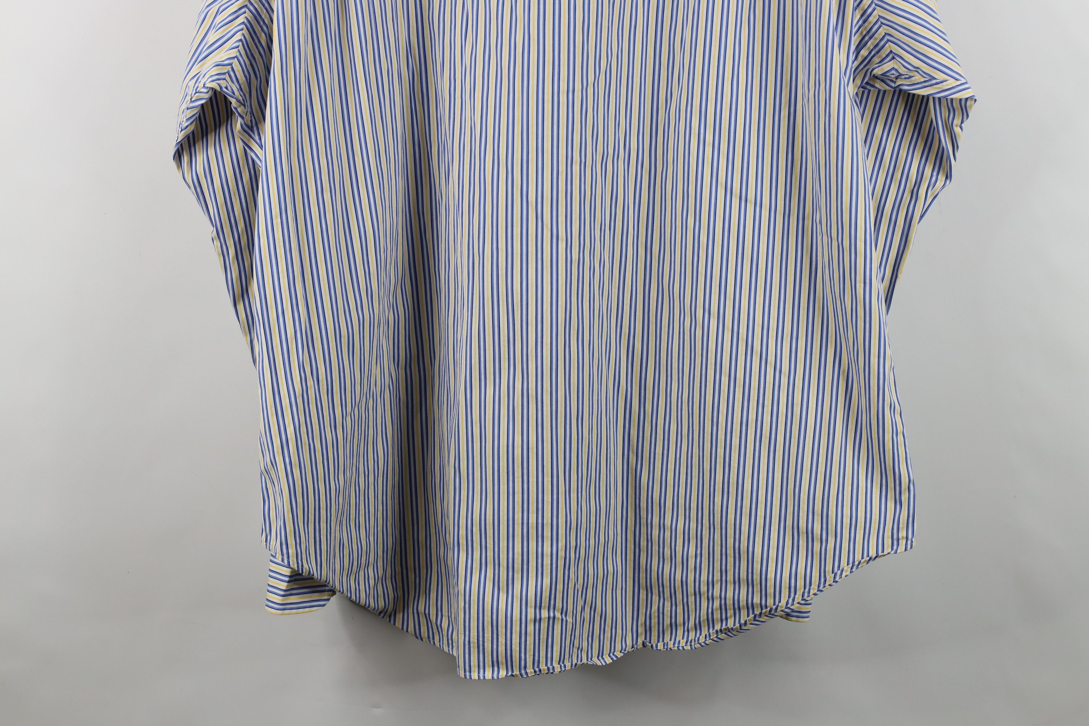 Ralph Lauren Vintage 90s Ralph Lauren Fit Striped Collared Button Shirt Size US XXL / EU 58 / 5 - 11 Thumbnail
