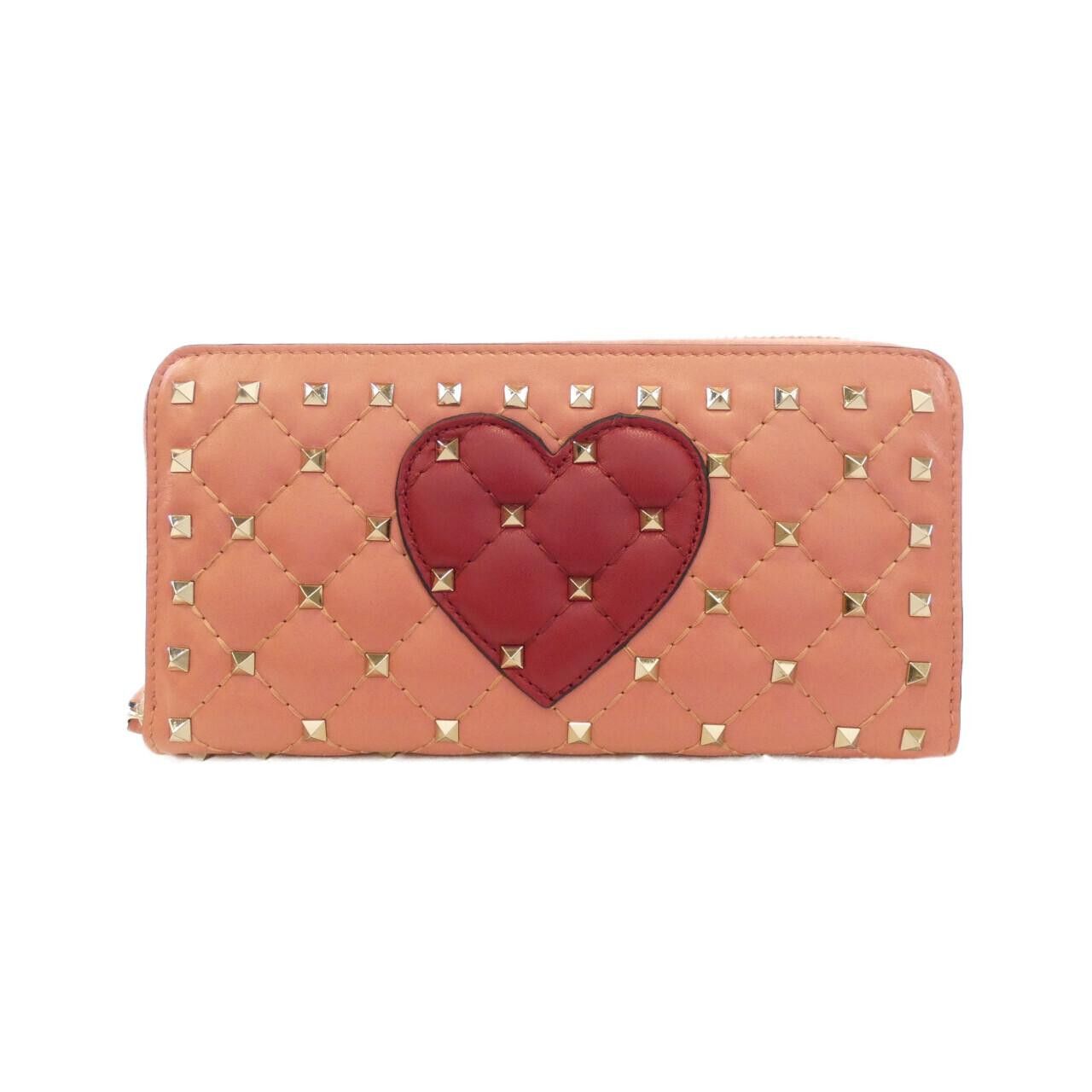 Valentino Valentino Valentino Garavani Leather Long Wallet Leather Long Wallet PW0P0P00QVX DUTY FREE for USA Size ONE SIZE - 1 Thumbnail