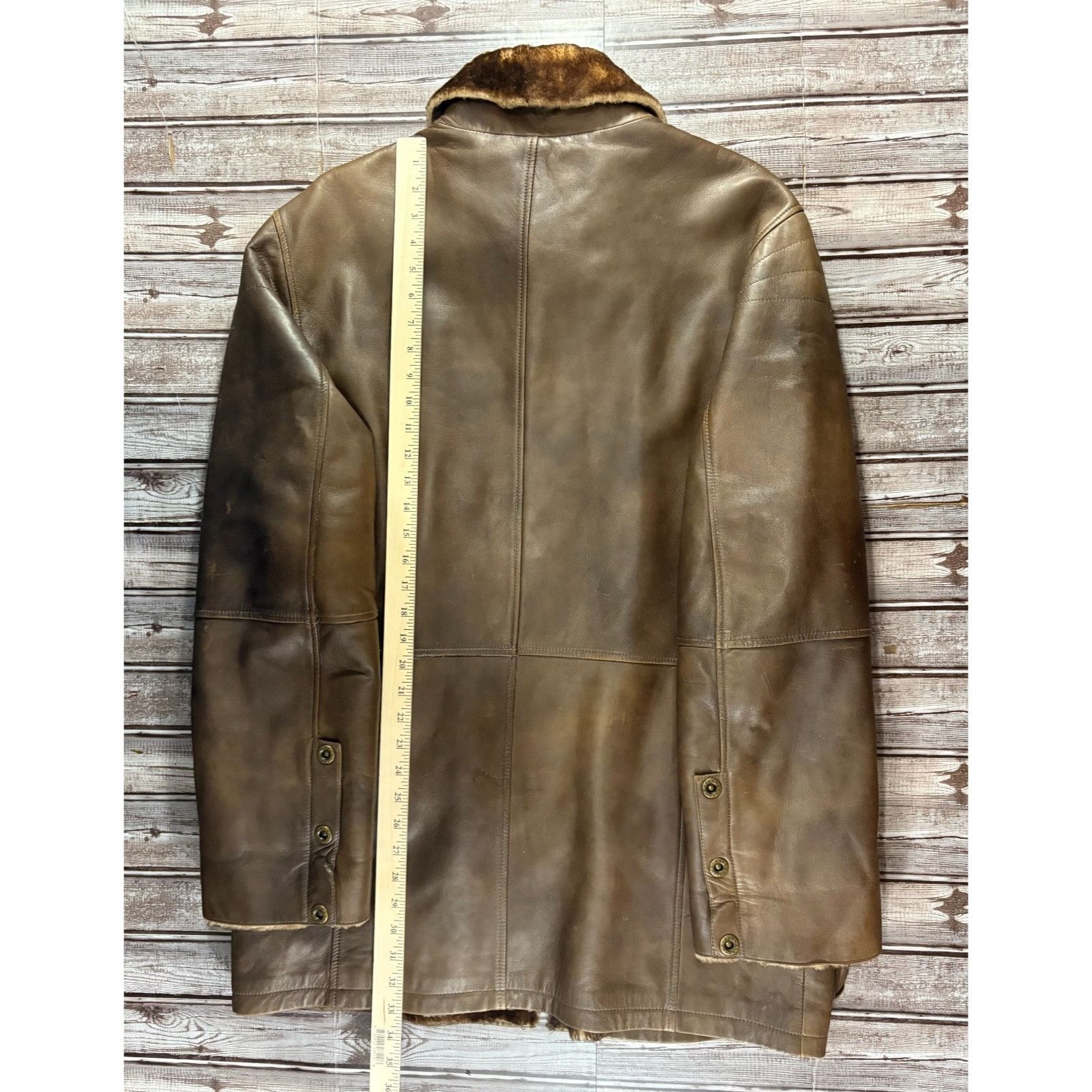 Other Jacques Locci exclusive line shearling leather coat jacket s Size US M / EU 48-50 / 2 - 6 Thumbnail