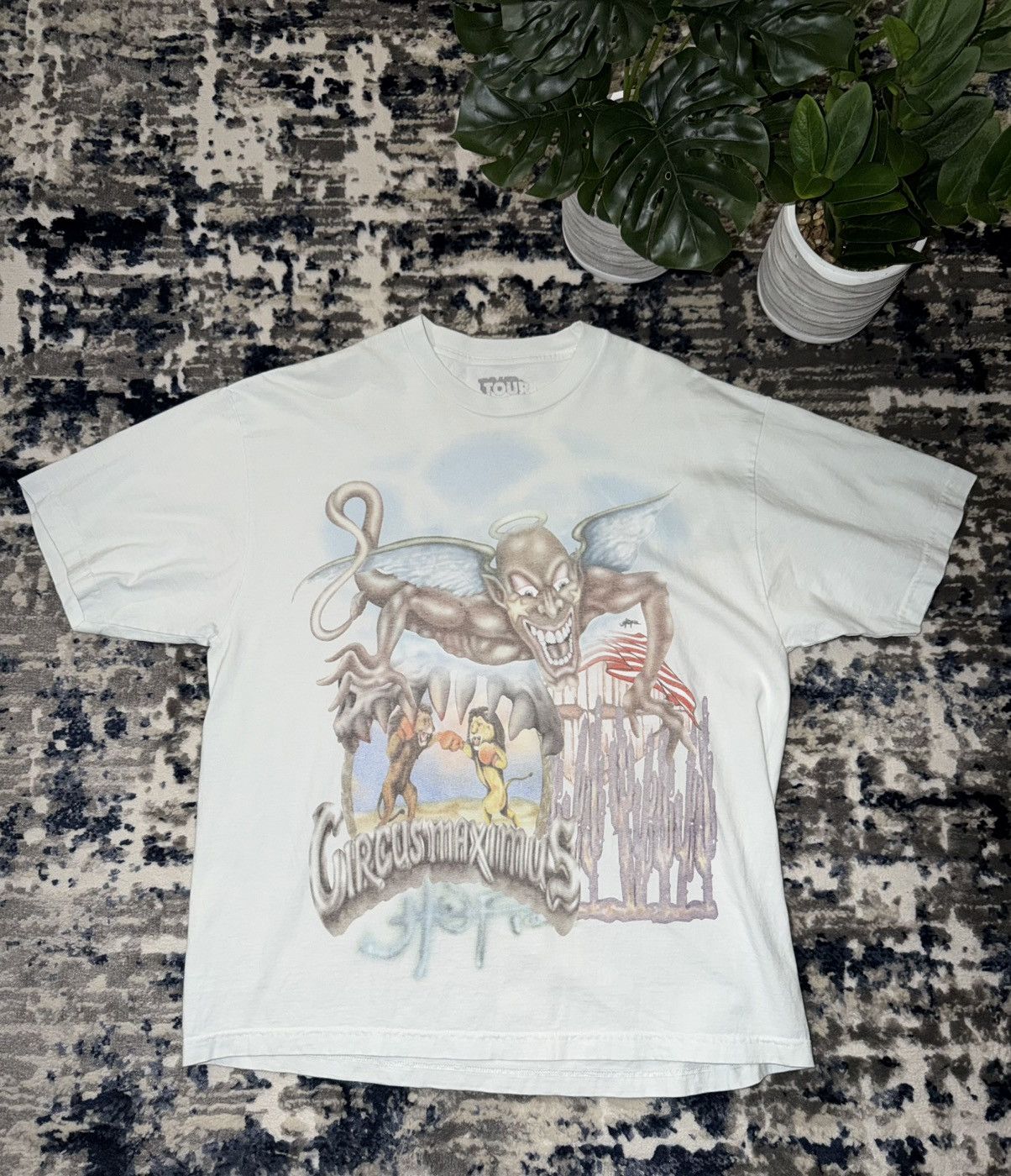 Travis Scott Travis Scott Utopia Tour Tee Size US XL / EU 56 / 4 - 1 Thumbnail