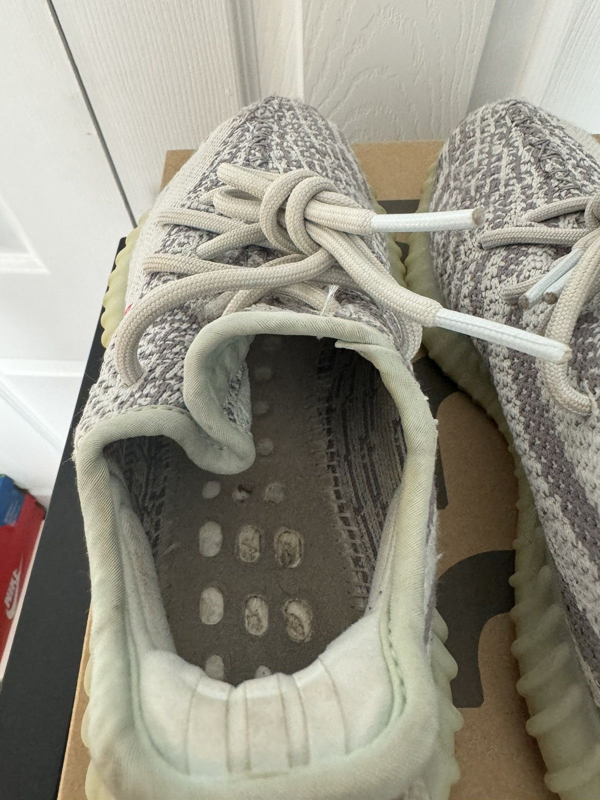 Adidas × Kanye West Yeezy 350 Blue Tint Size US 5 / EU 37 - 7 Thumbnail