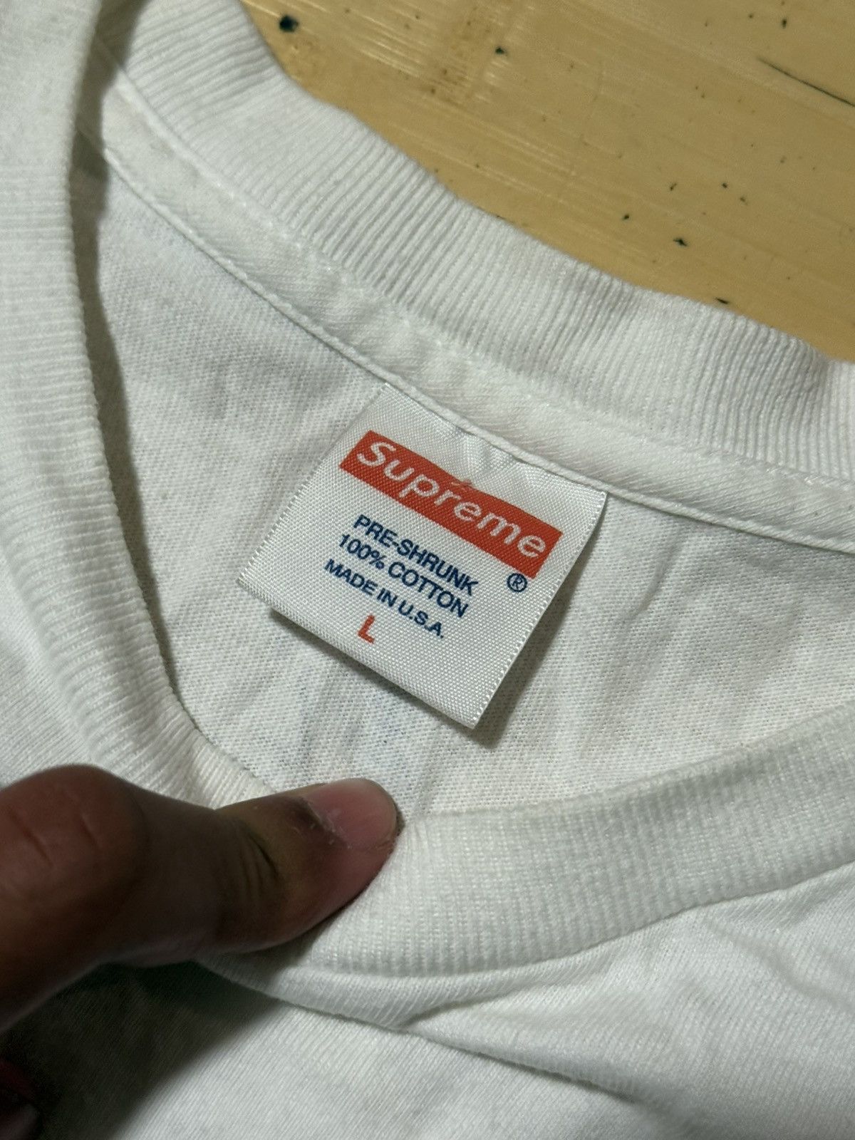 Supreme 2015 Supreme x Toshio Maeda Overfiend Touch T shirt Size US L / EU 52-54 / 3 - 3 Thumbnail