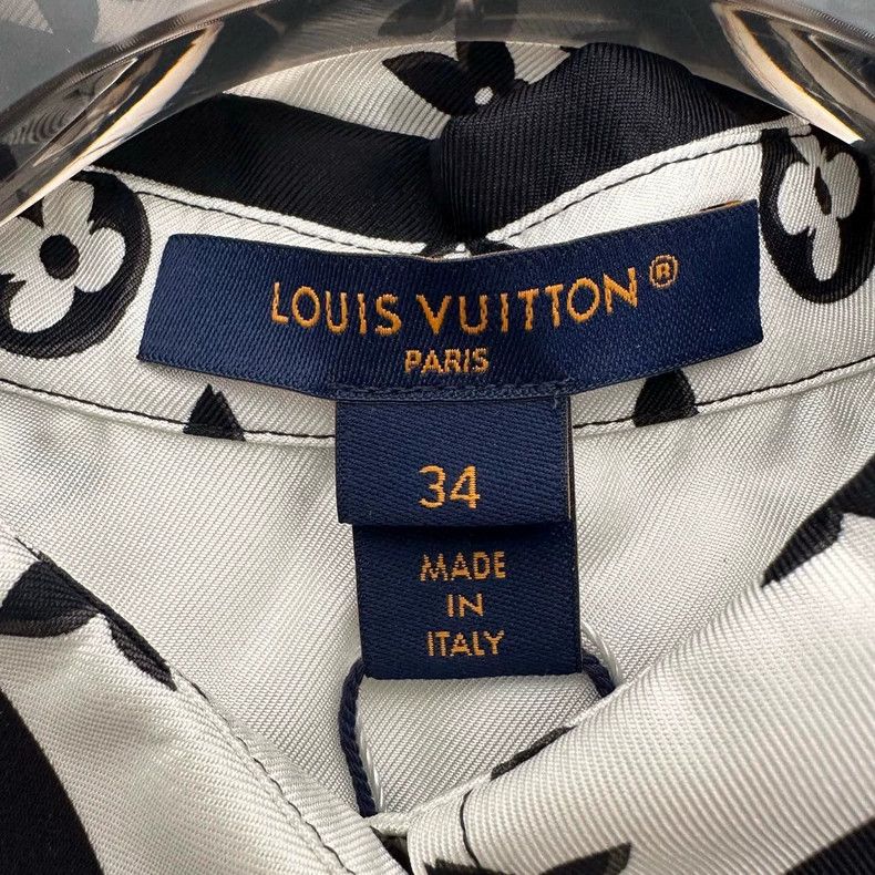Louis Vuitton Louis Vuitton Black and white presbyopic printed mulberry Size XXS / US 00 / IT 34 - 4 Thumbnail