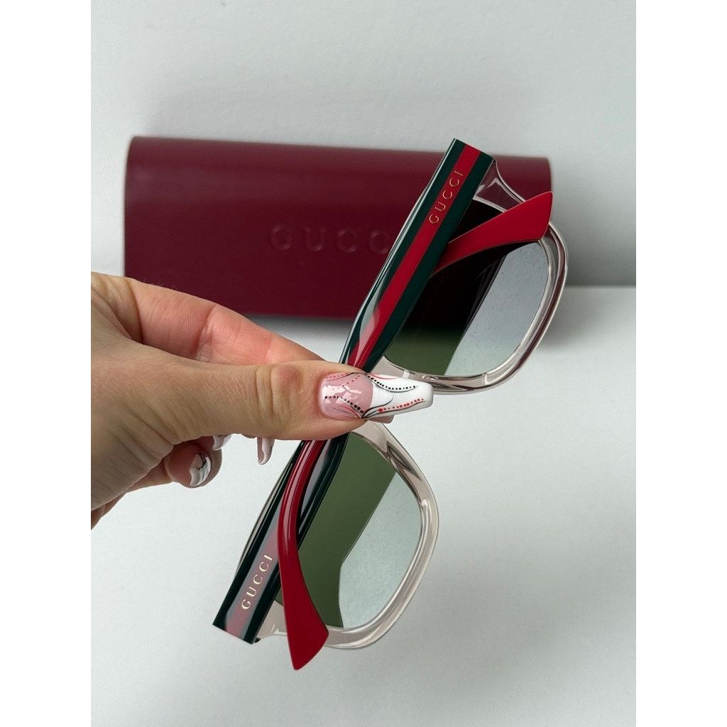 Gucci NEW Gucci GG1991S 003 Brown Square Sunglasses $395 Size ONE SIZE - 8 Thumbnail