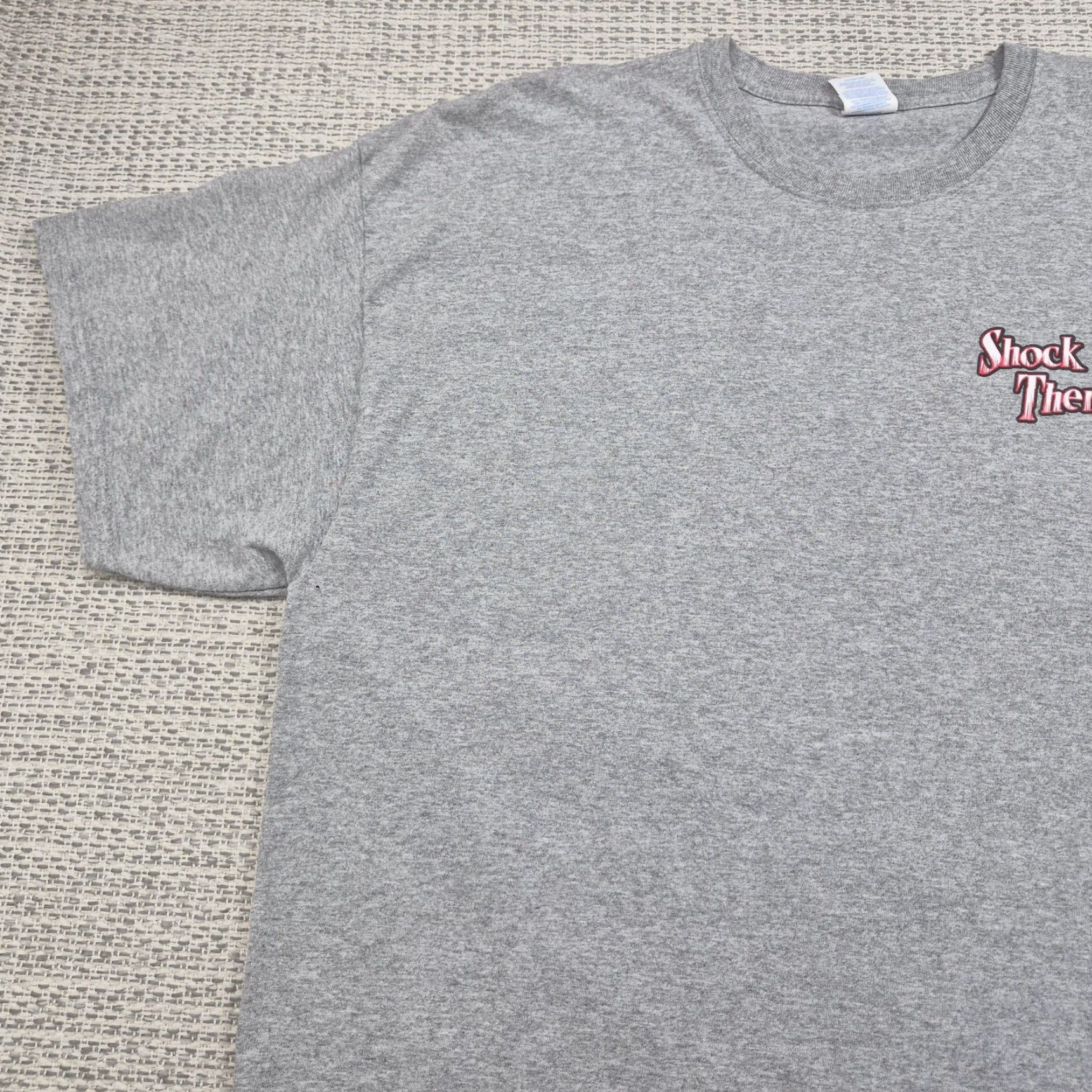Port & Company Shock Therapy Monster Truck Shirt Mens 2XL Gray Port & Company Graphic Tee Size US XXL / EU 58 / 5 - 6 Thumbnail