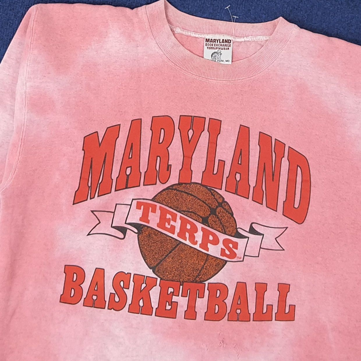 Vintage Vintage Maryland Basketball TERPS Sweatshirt C260N15 Size US M / EU 48-50 / 2 - 2 Thumbnail