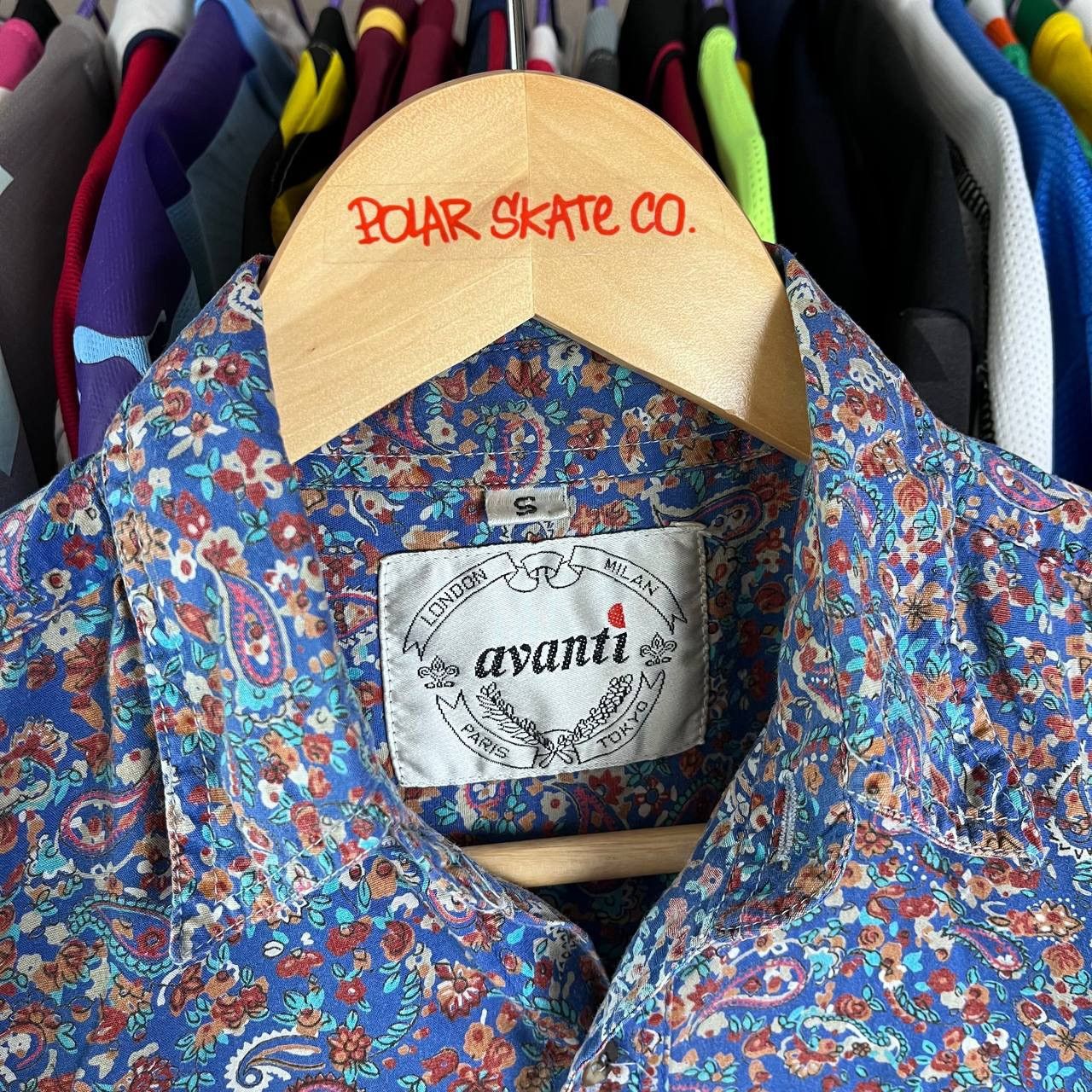 Vintage 90s Avanti Surf Hawaiian Aloha Long Sleeve Button Up Shirt Size US S / EU 44-46 / 1 - 7 Thumbnail