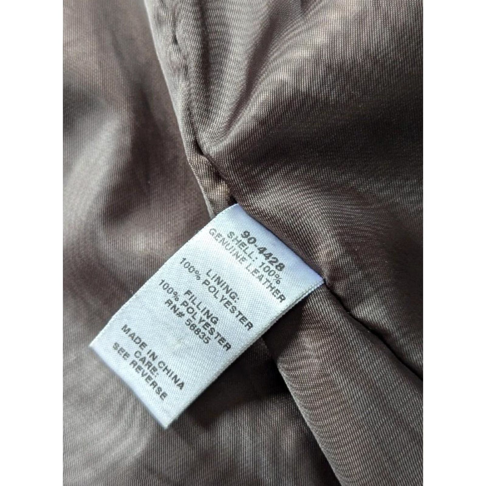 Vintage VINTAGE CABELA'S Bomber Jacket Mens MTALL Brown Leather Coat - Cowhide 42-44 Chest Vintage Leather Coat Mens M-Tall Brown Bomber Jacket Cabela's Size US M / EU 48-50 / 2 - 6 Thumbnail
