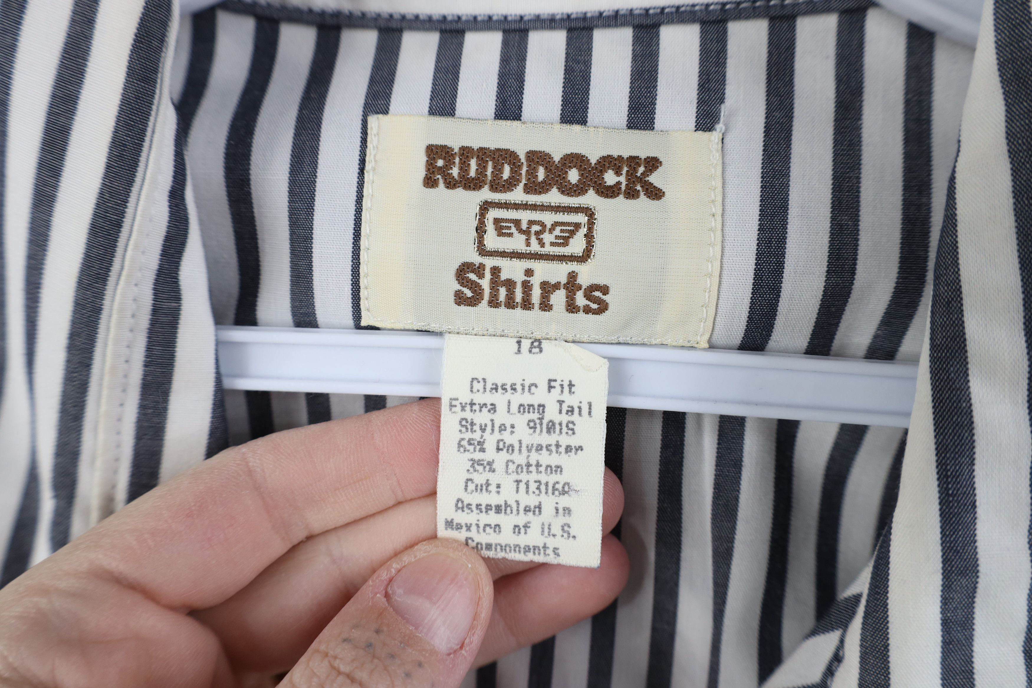 Vintage Vintage 90s Rockabilly Cowboy Striped Snap Button Shirt Size US XL / EU 56 / 4 - 6 Thumbnail