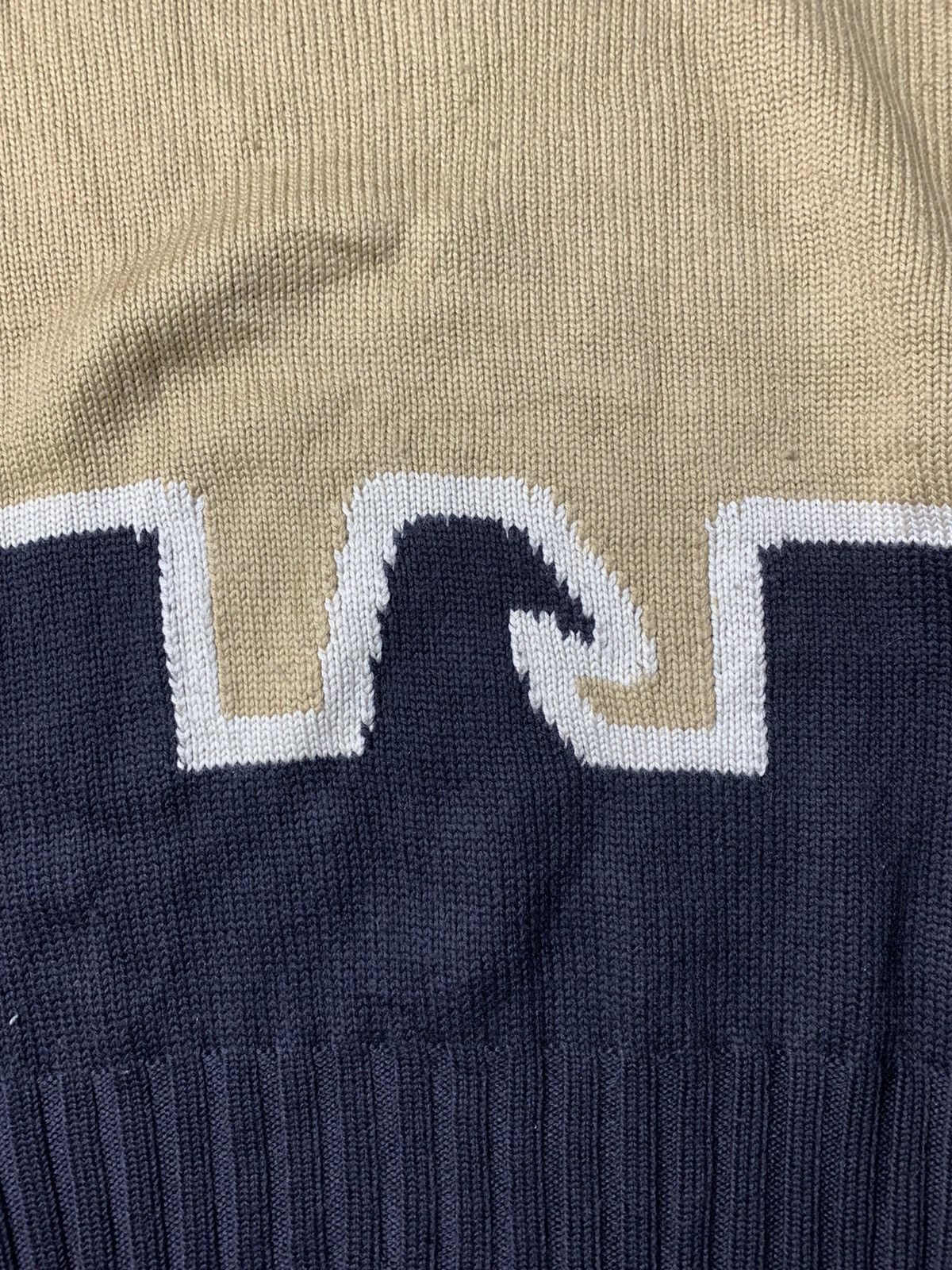 Emporio Armani 1990s Emporio Armani Logo Knitwear Size US L / EU 52-54 / 3 - 4 Thumbnail