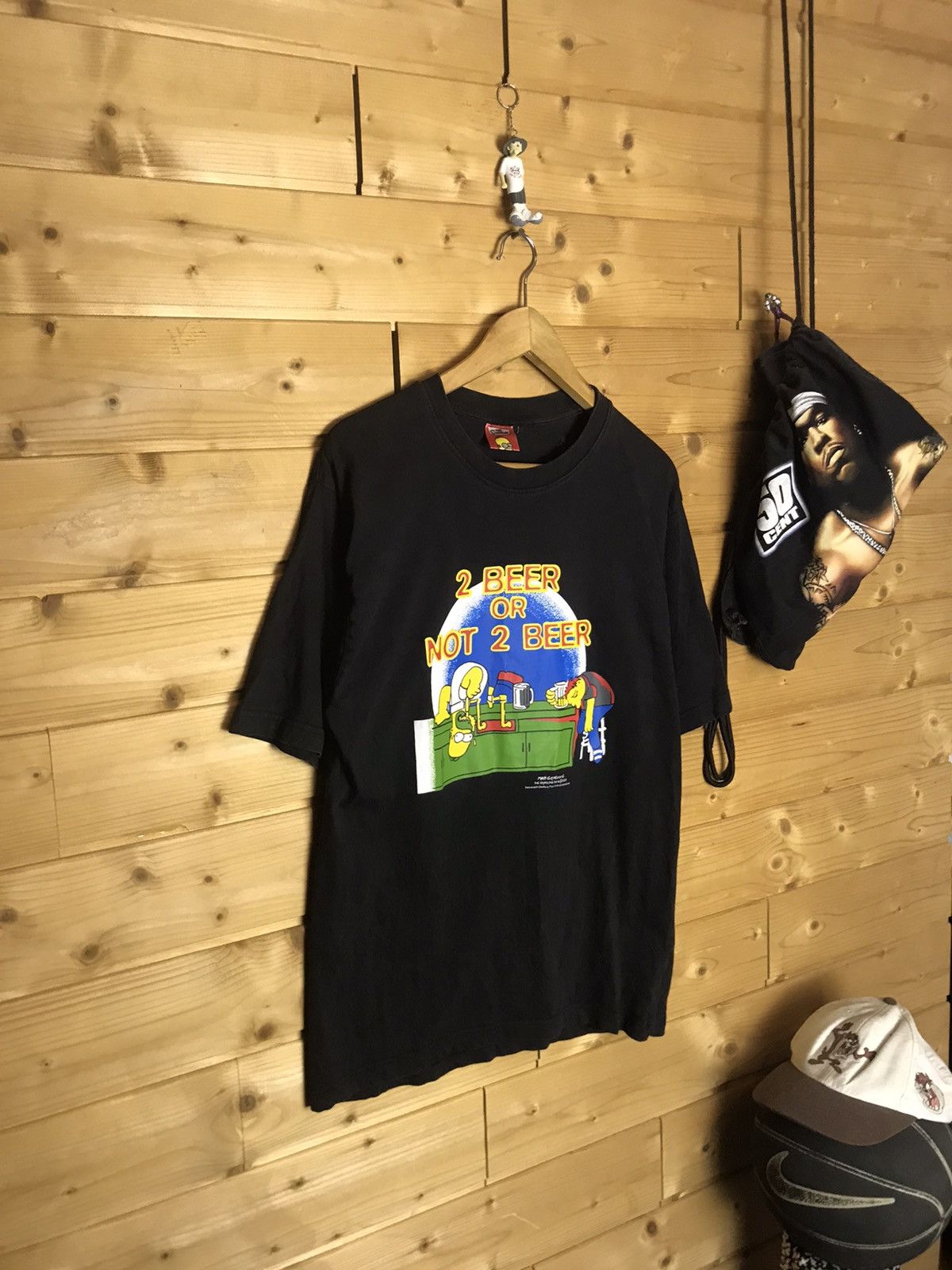 Cartoon Network Vintage 2005 The Simpson’s 2 beer or not 2 beer t-shirt Size US M / EU 48-50 / 2 - 1 Thumbnail