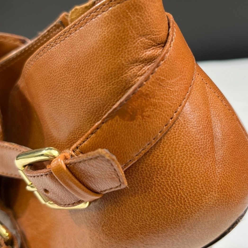 Lauren Ralph Lauren Lauren Ralph Lauren Lorelei Women's Brown Shoes/Heeled Boots Size US 8.5 / IT 38.5 - 8 Thumbnail