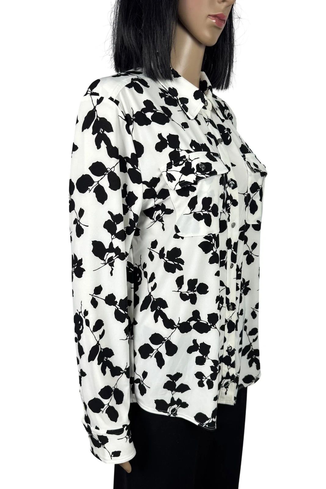 Lauren Ralph Lauren Lauren Ralph Lauren Collared Blouse Floral Printed size L Size L / US 10 / IT 46 - 3 Thumbnail