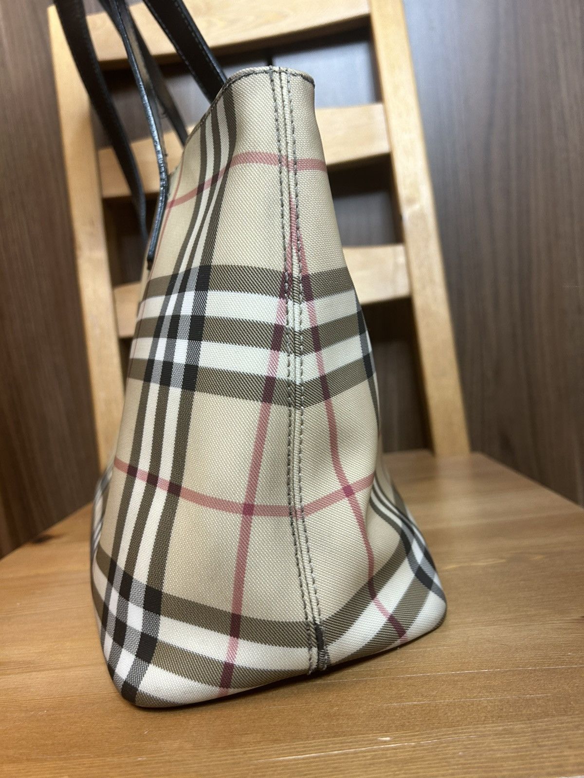 Burberry × Vintage Burberry vintage bag Size ONE SIZE - 12 Thumbnail