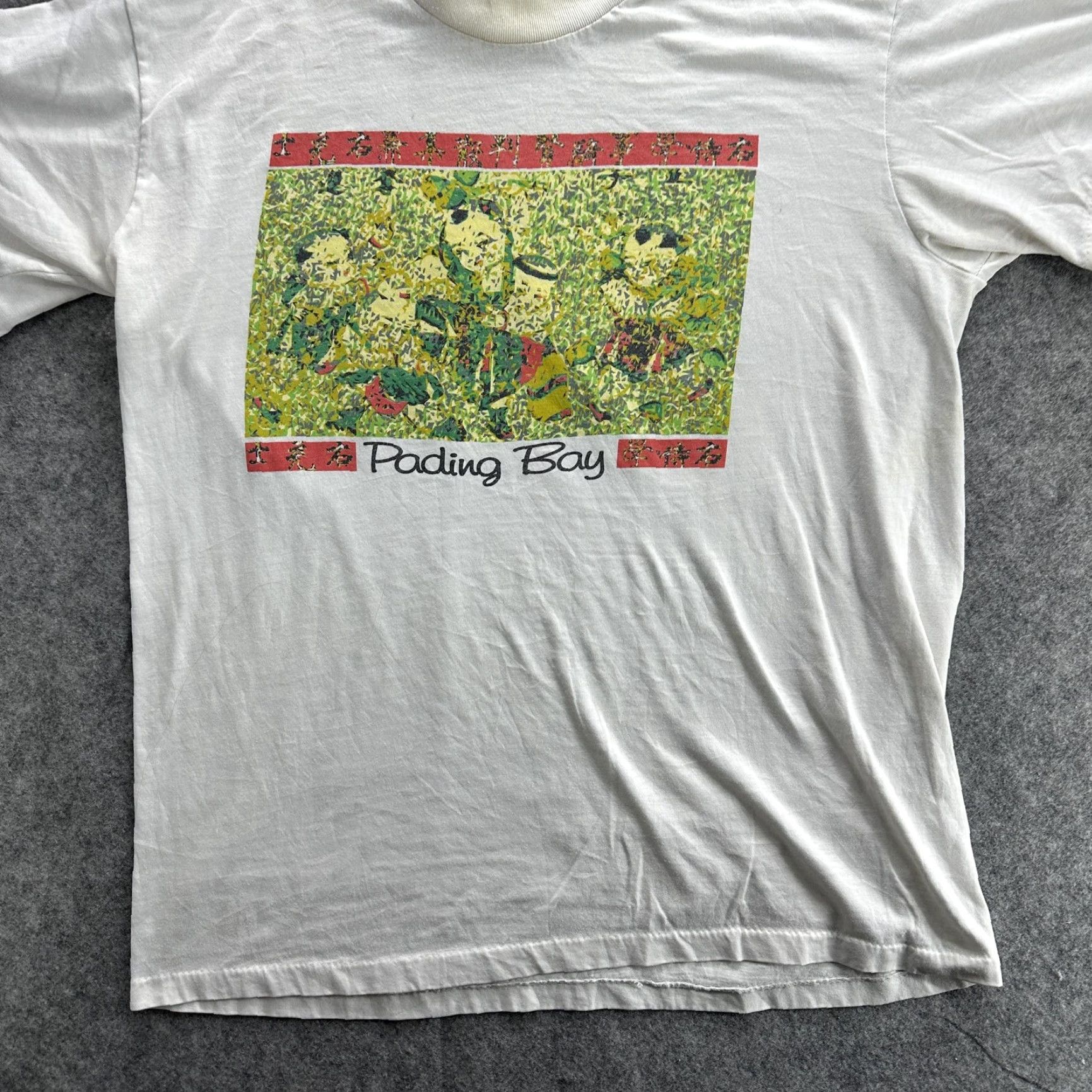 Vintage VINTAGE Pading Bay Panda Graphic T-Shirt Mens Large White Nature Wildlife 90s Size US L / EU 52-54 / 3 - 3 Thumbnail