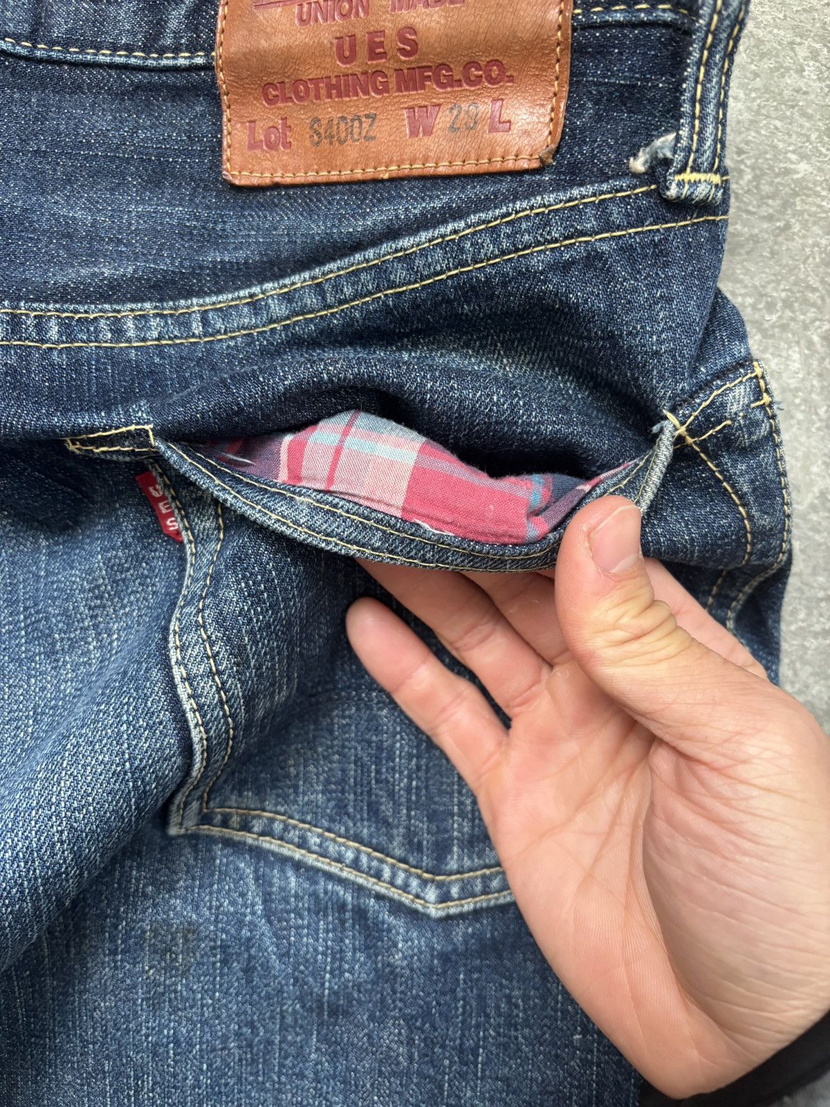 UES Japan UES x Spiral Jeans Shop 10 Year Anniversary Jeans 400Z Size US 28 / EU 44 - 6 Thumbnail