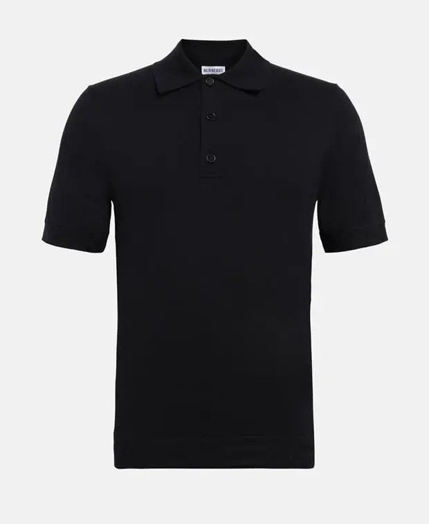 Burberry o1w1db10326 Polo Shirt in Black Size US L / EU 52-54 / 3 - 1 Preview