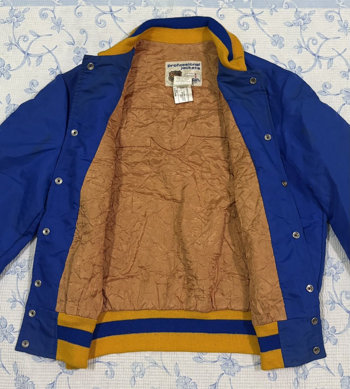 NHL × Wrangler NHL Wranglers Tokyo Nylon Jacket Size US L / EU 52-54 / 3 - 7 Thumbnail