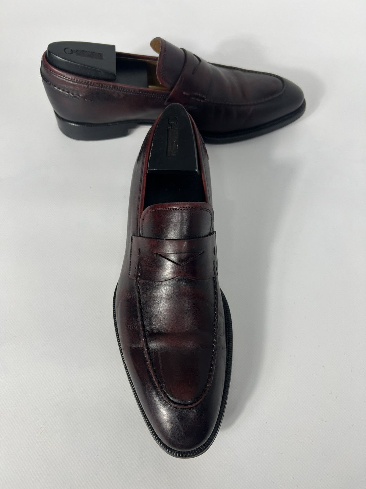 Magnanni Vintage luxury designer Magnanni Leather Dress Shoes Size 42 Size US 9 / EU 42 - 3 Thumbnail