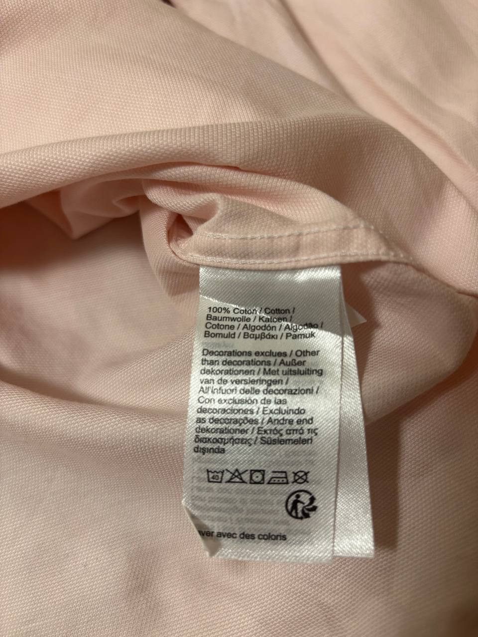 Lacoste Men's classic pink long-sleeved shirt Lacoste Size 46/XXL Size US XXL / EU 58 / 5 - 9 Thumbnail