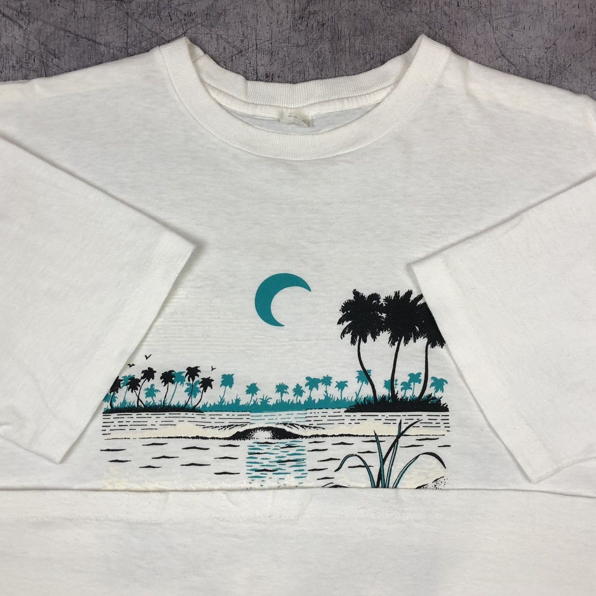 Vintage 1991 Vintage Seashore Graphic Tee Size US M / EU 48-50 / 2 - 3 Thumbnail