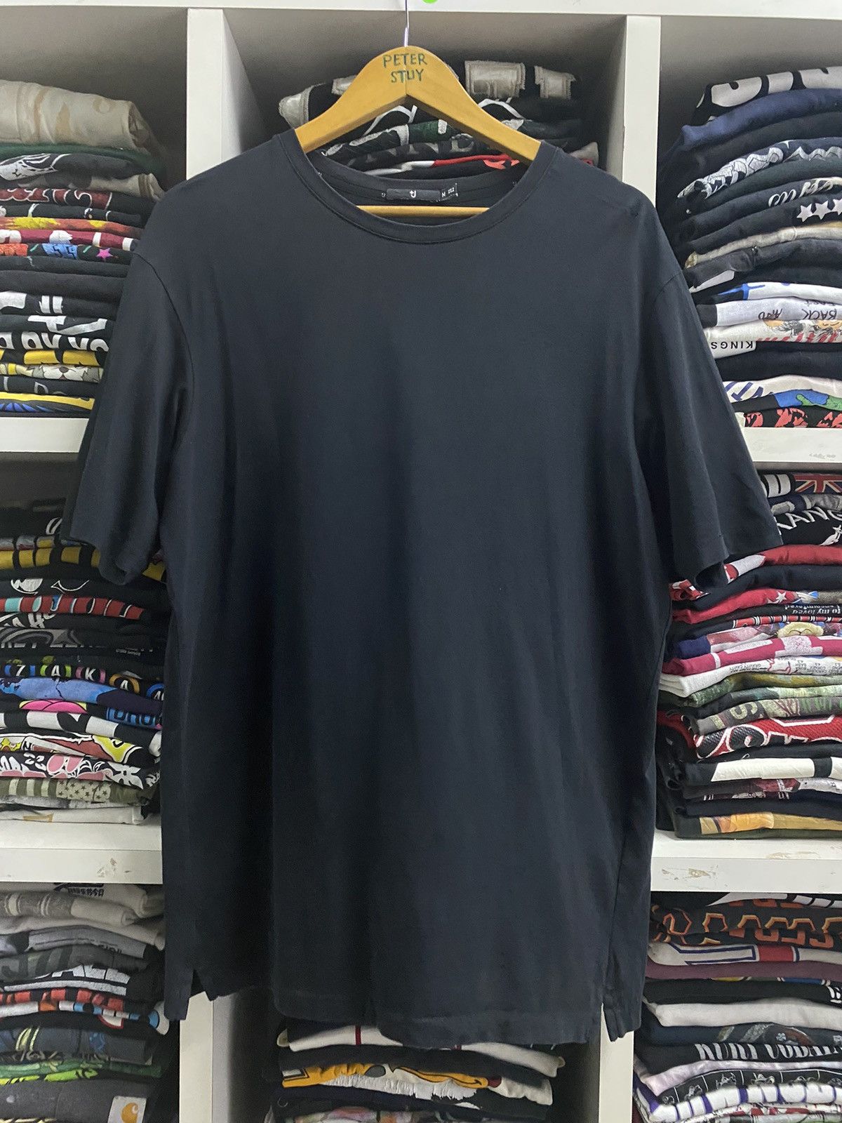 Jil Sander × Uniqlo Jil Sander plan Black Tee Size US M / EU 48-50 / 2 - 2 Thumbnail