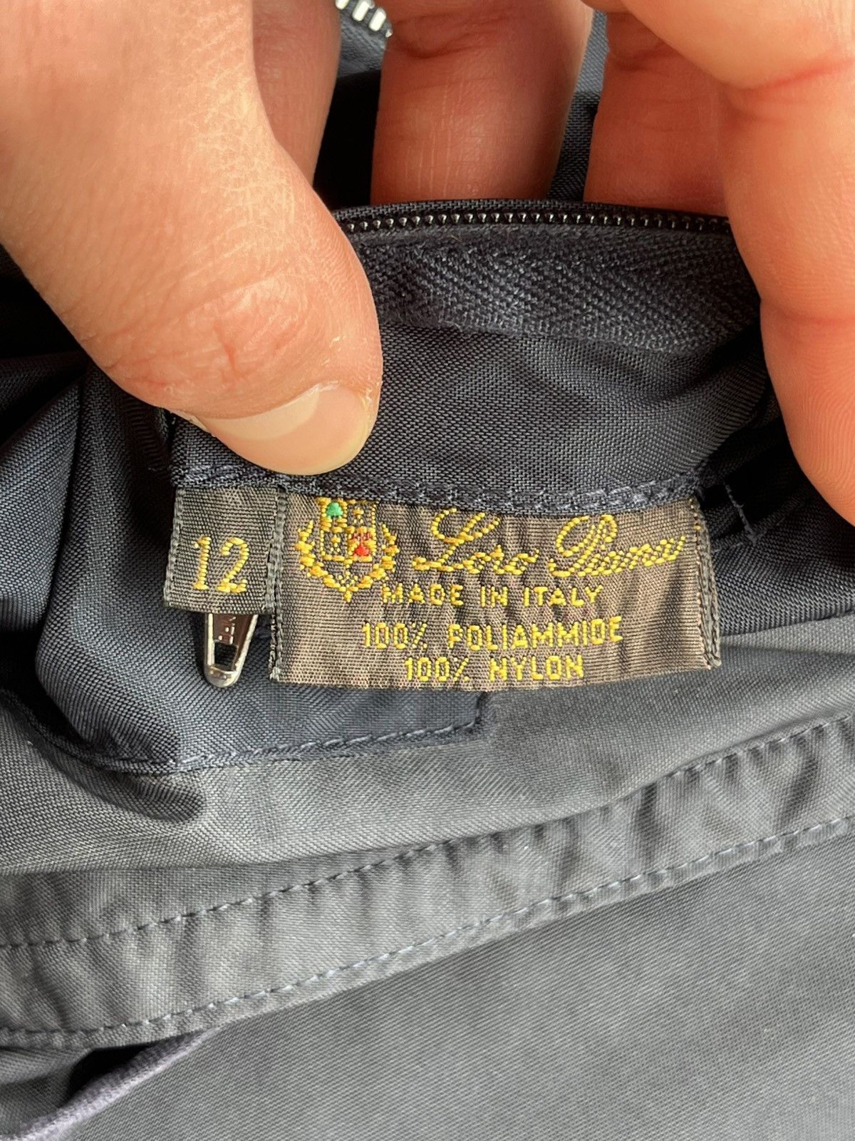 Loro Piana Loro Piana Vintage Logo Nylon Jacket Bomber Size XL / US 12-14 / IT 48-50 - 10 Thumbnail