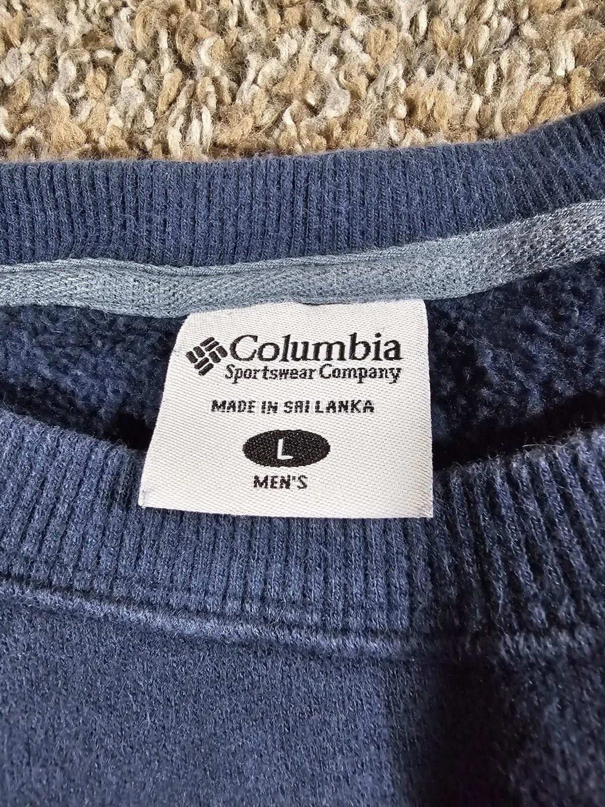 Columbia Columbia Mens Sweater Blue Sz L Casual Pullover Long Sleeve Size US L / EU 52-54 / 3 - 3 Thumbnail