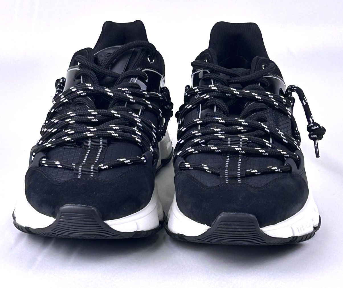 Versace Versace Trigreca Sneakers EU44/US11 Black Suede Italy Size US 11 / EU 44 - 7 Thumbnail