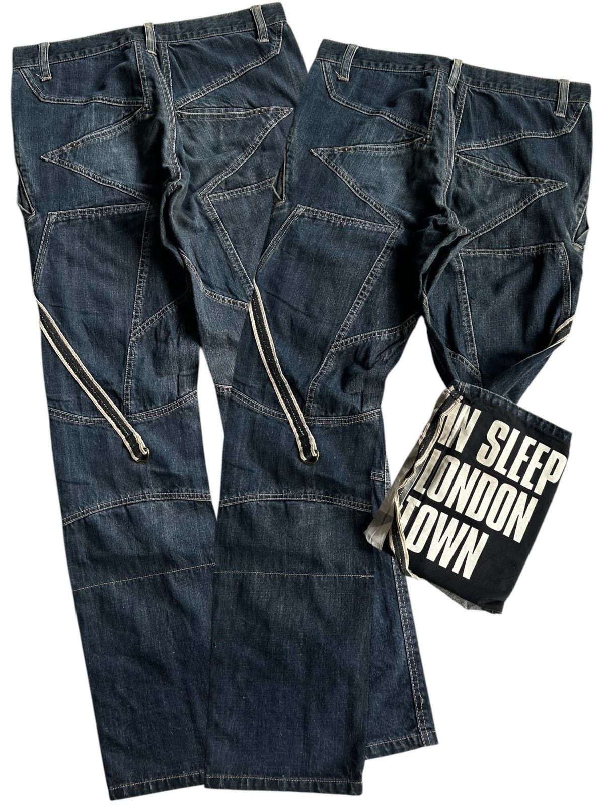 Kapital × PPFM × Vintage PPFM Japanese Denim Jeans Size US 32 / EU 48 - 2 Thumbnail