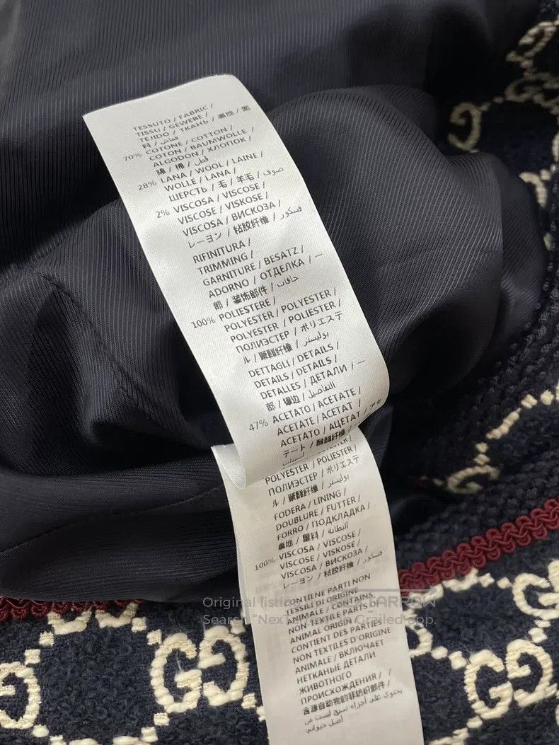 Gucci Gucci Full logo full double G jacket Size XS / US 0-2 / IT 36-38 - 6 Thumbnail