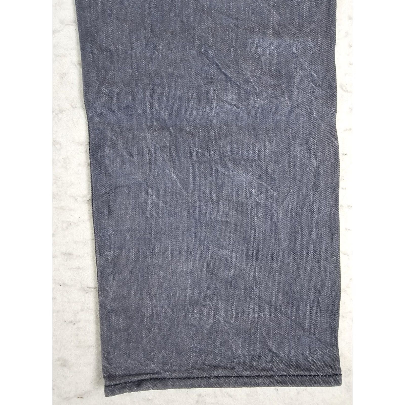 Levi's VINTAGE Levi's 501 Jeans Straight Leg Button Fly Denim Jeans Dark Blue Mens 38x30 - 90s Retro Cotton Regular Style Regular Natural Blue 5-Pocket Mens Size US 38 / EU 54 - 7 Thumbnail
