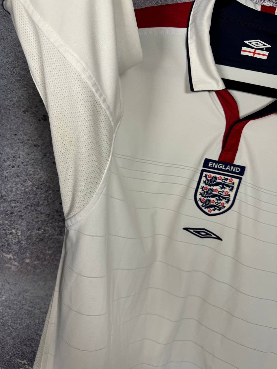 Umbro England National Team 2003 Umbro Soccer Jersey Large Size US L / EU 52-54 / 3 - 10 Thumbnail