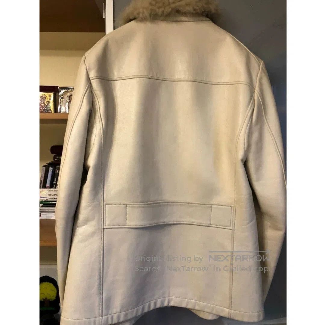 Yves Saint Laurent Yves Saint Laurent Leather Admiral Coat. Size US L / EU 52-54 / 3 - 2 Thumbnail