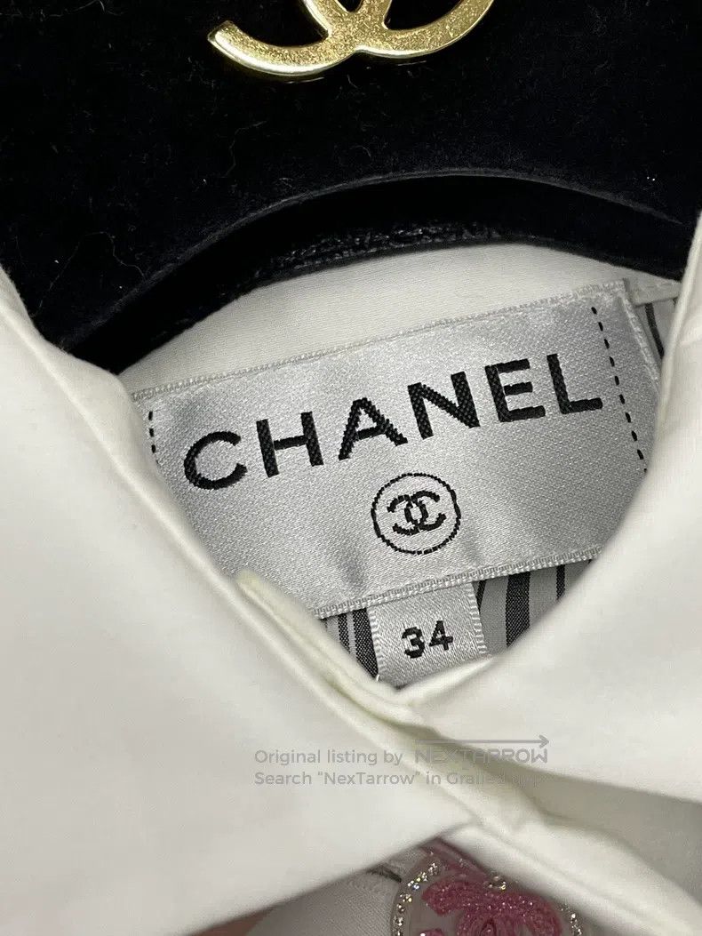 Chanel Chanel 23P high-priced heavy industry version full logo fu Size XXS / US 00 / IT 34 - 5 Thumbnail