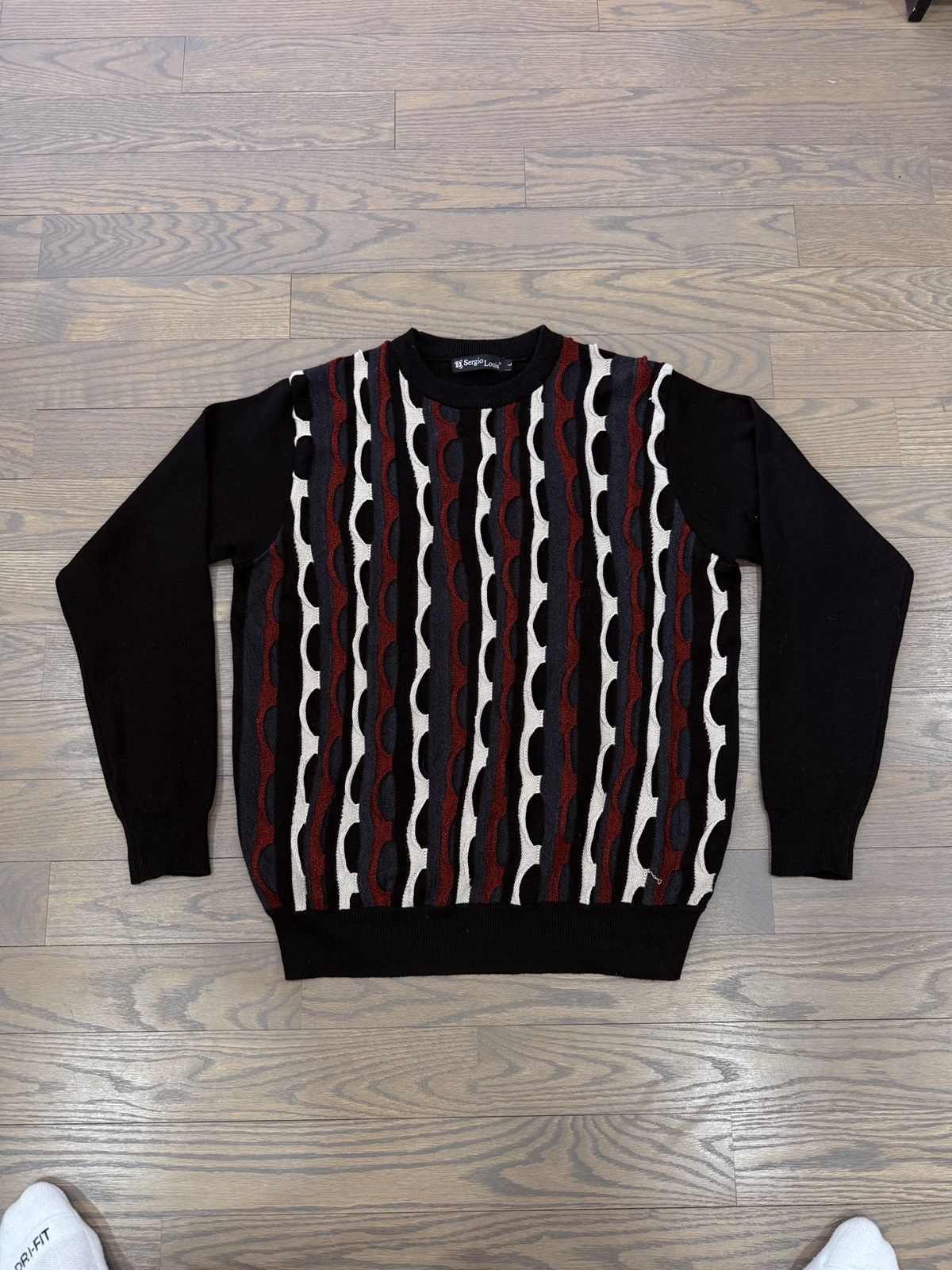 Other Vintage Sergio Louis Coogie Style Sweater Size US L / EU 52-54 / 3 - 1 Thumbnail