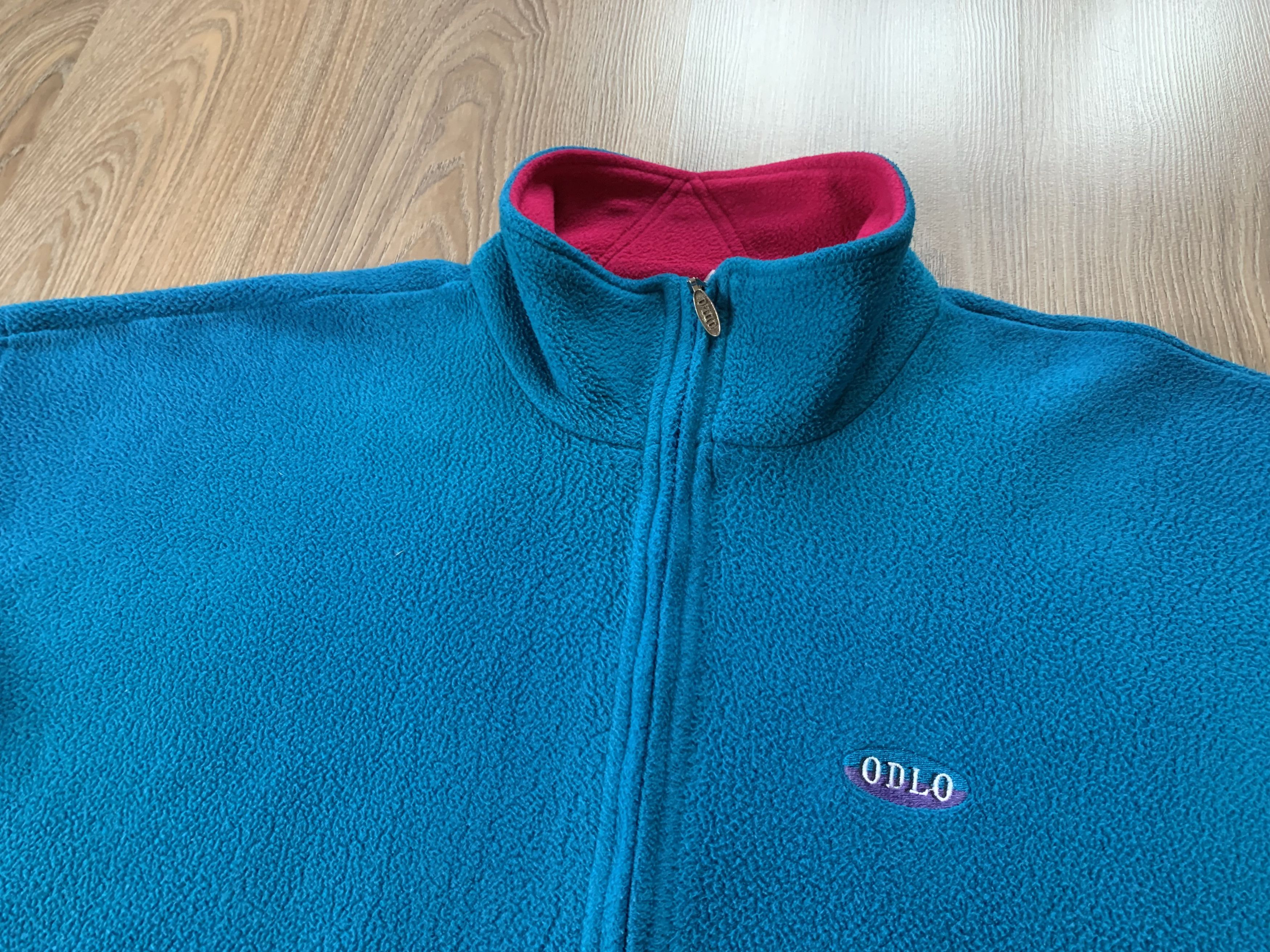 Odlo × Vintage Vintage Odlo Fleece Sweatshirt Zipper Size US XL / EU 56 / 4 - 4 Thumbnail