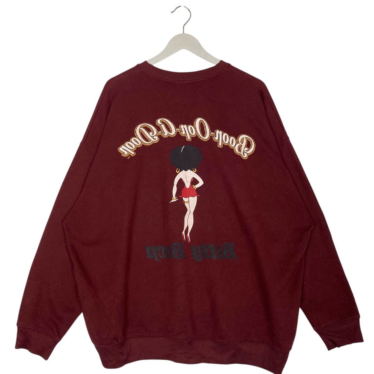 Other Vintage Betty Boop Printed Crewneck Sweatshirt Red Size LL Size US L / EU 52-54 / 3 - 5 Thumbnail