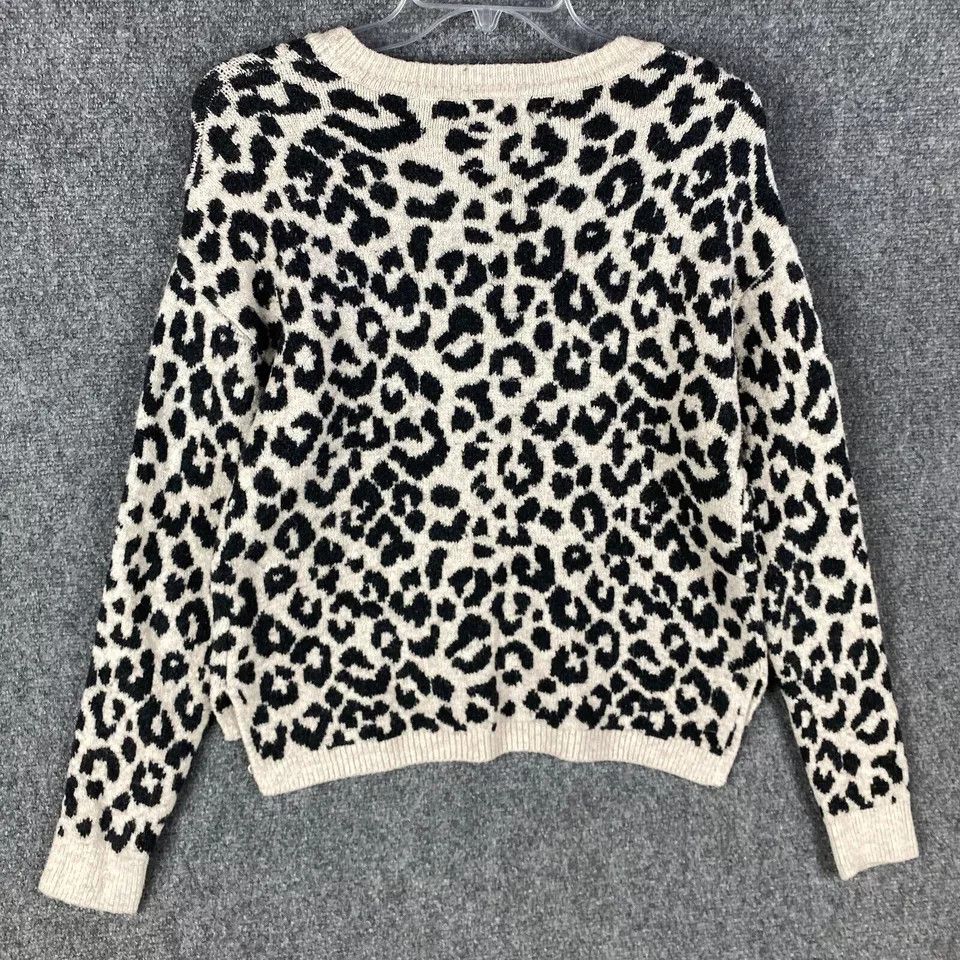 Other Yes Lola Sweater Women's Small Pullover Cheetah Print S Size S / US 4 / IT 40 - 6 Thumbnail