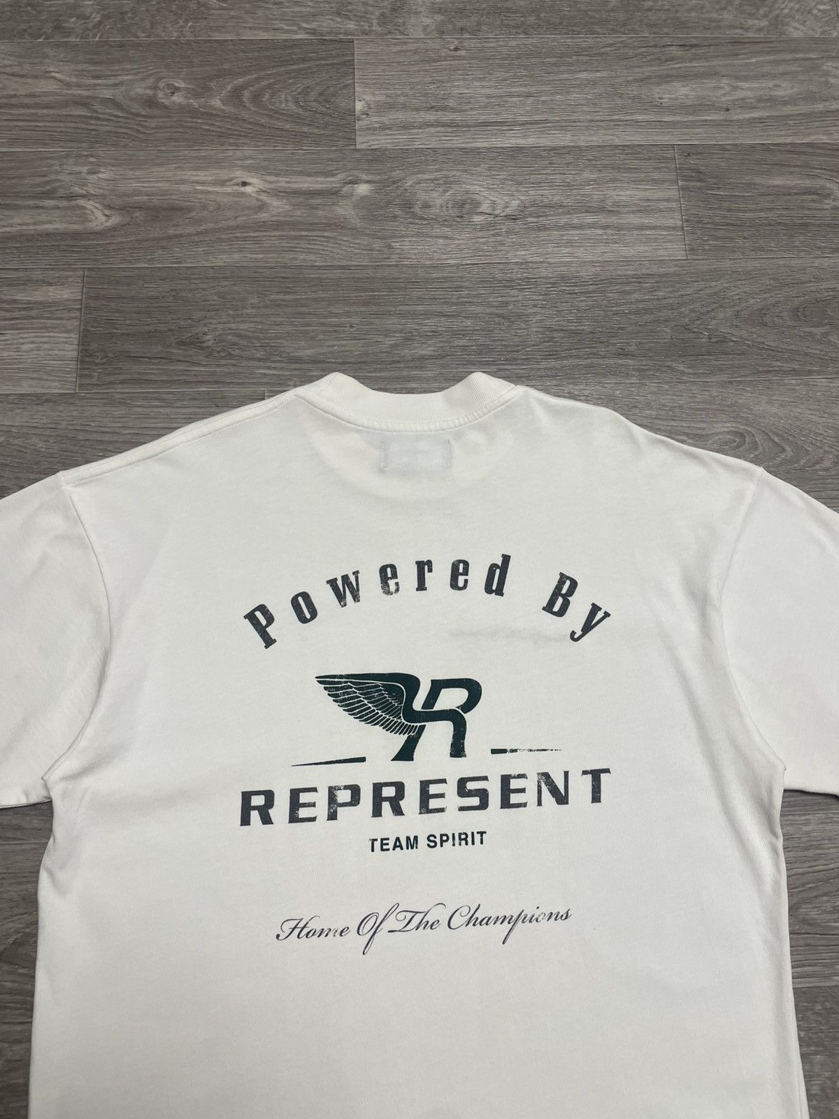 Represent Clo. Represent Team Spirit White Oversized T-Shirt Size US M / EU 48-50 / 2 - 13 Thumbnail