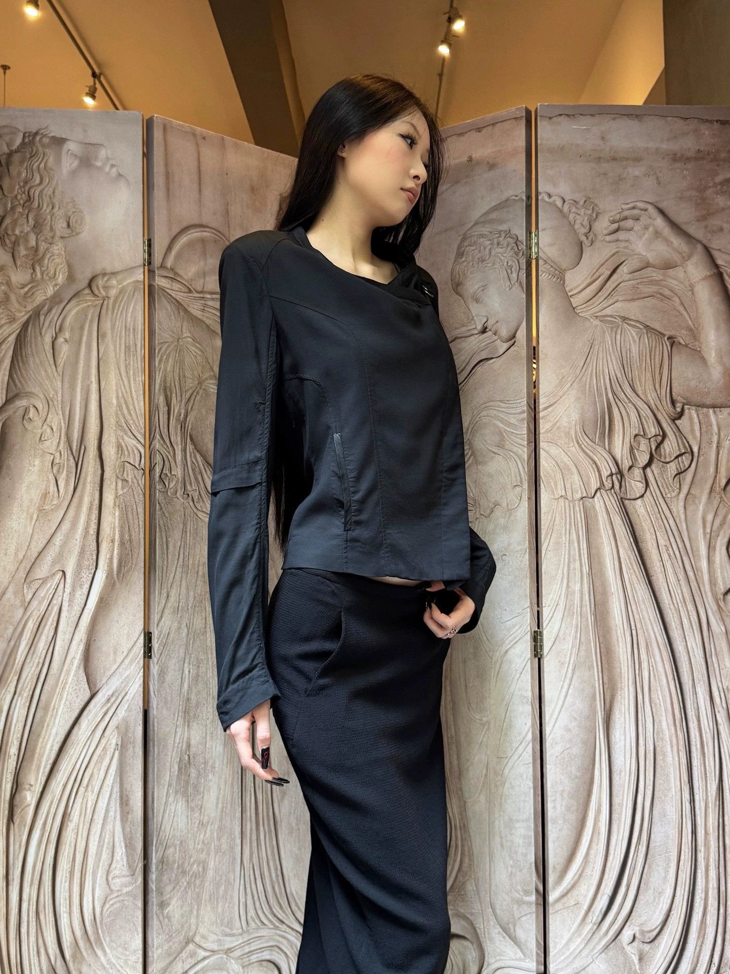 Helmut Lang Helmut Lang Vintage Back Belted Jacket Size S Size S / US 4 / IT 40 - 2 Thumbnail