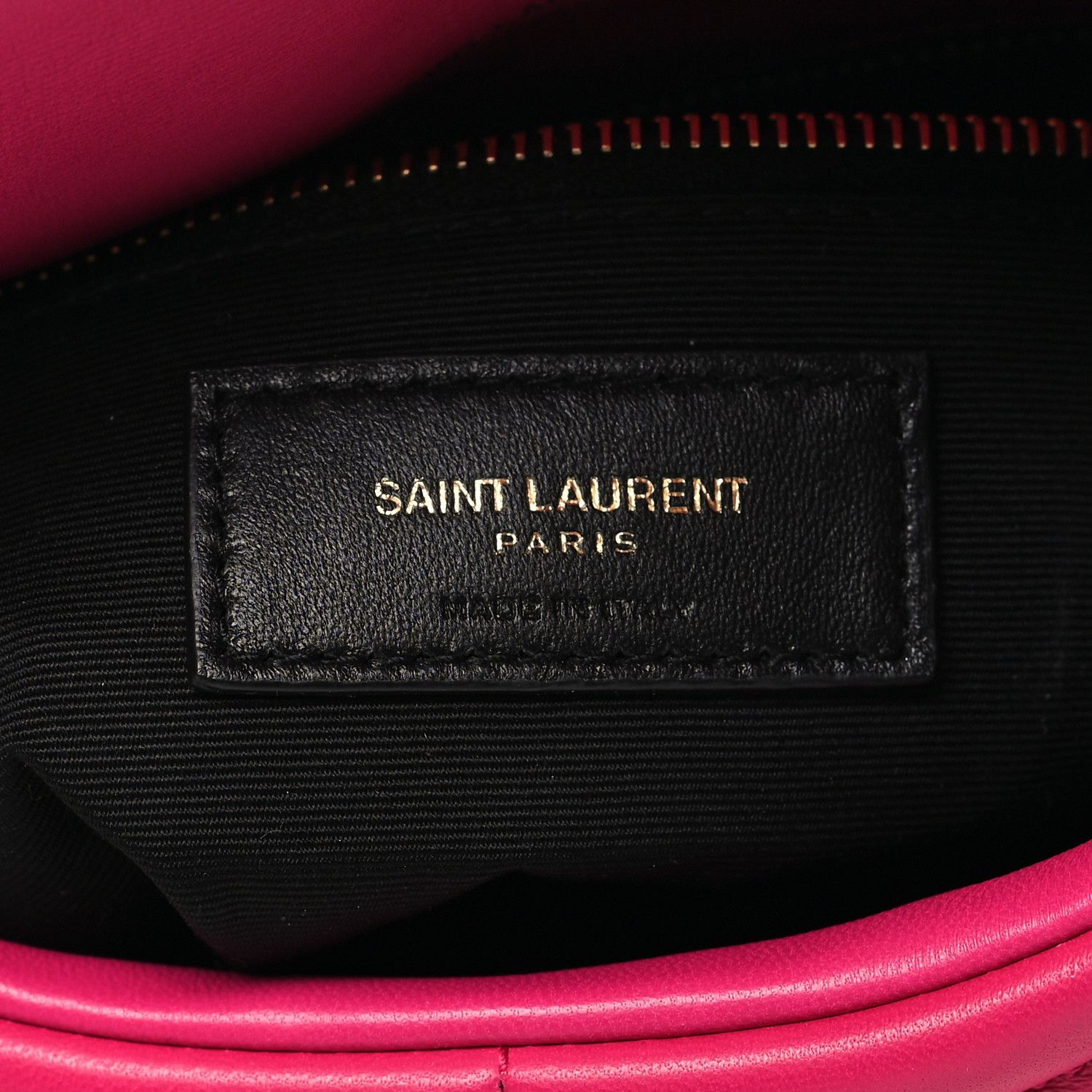 Saint Laurent Paris o1b1hav110225 Size: OS / Puffer Toy Bag in Bubblegum Pink Size ONE SIZE - 7 Thumbnail