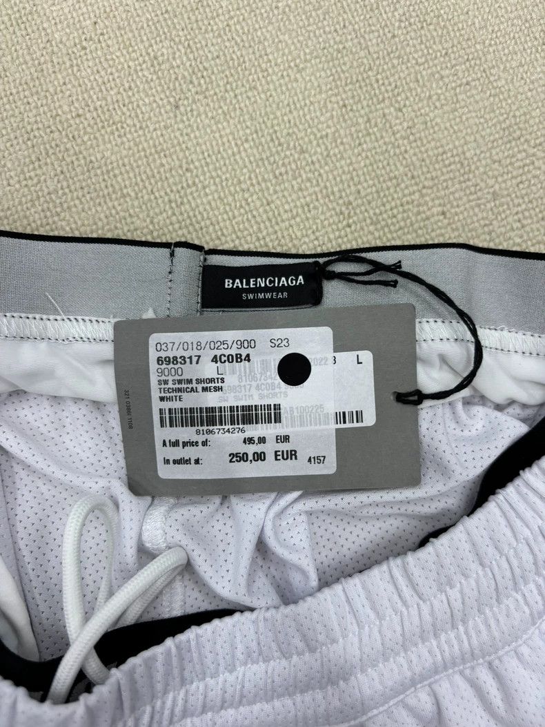 Balenciaga Balenciaga size l FW22 Double Waist Slogan Mesh Knit Leisu Size US 30 / EU 46 - 5 Thumbnail