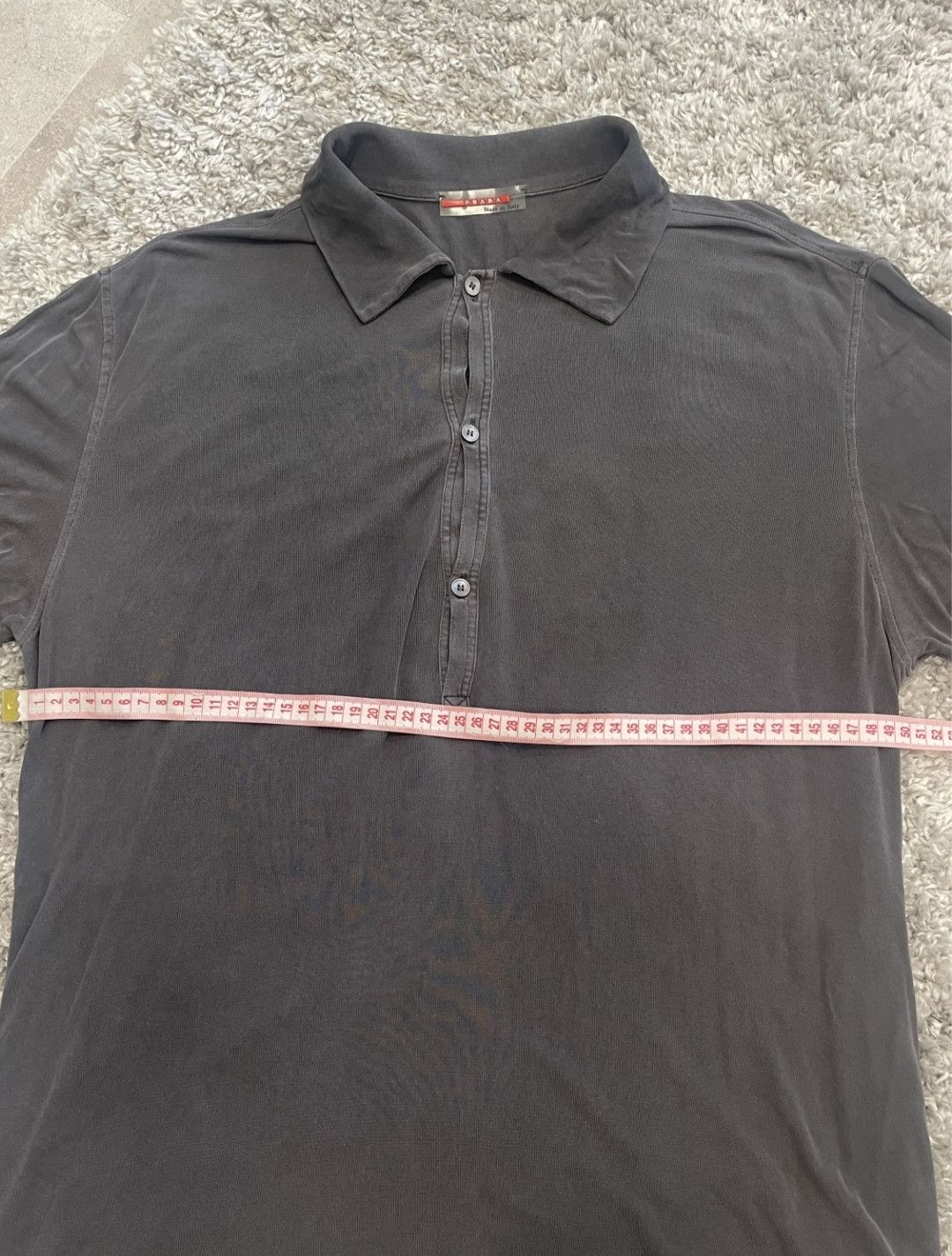 Other Vintage Prada Sport Linea Rossa Silk Mesh Polo Dress Size S / US 4 / IT 40 - 7 Thumbnail