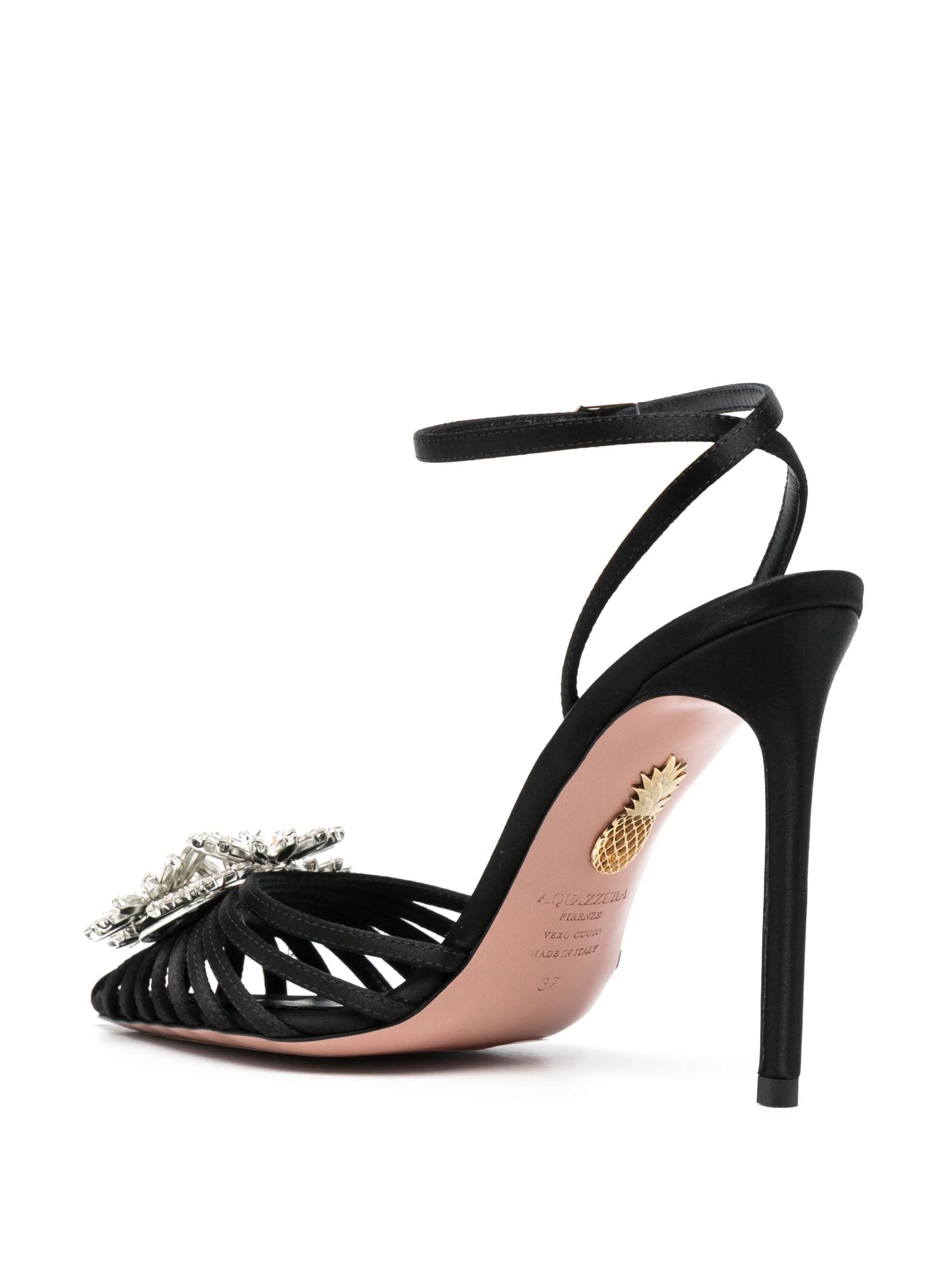 Aquazzura o1srvl11e1024 Pump in Black Size US 7 / IT 37 - 4 Thumbnail