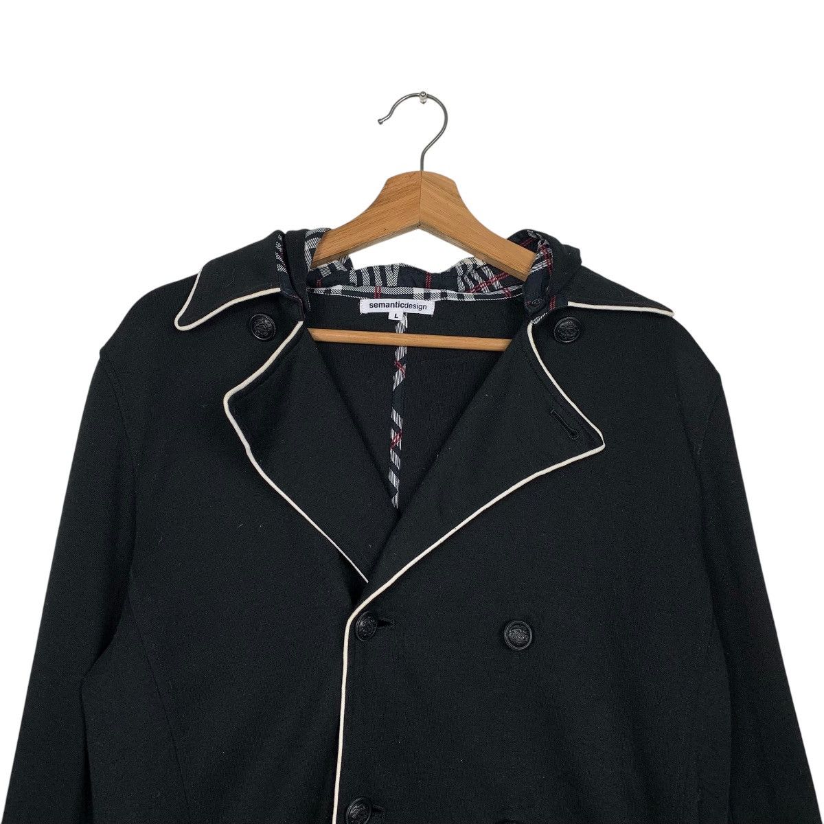 semanticdesign Semantic Design Double Breasted Casual Jacket Size US L / EU 52-54 / 3 - 2 Thumbnail