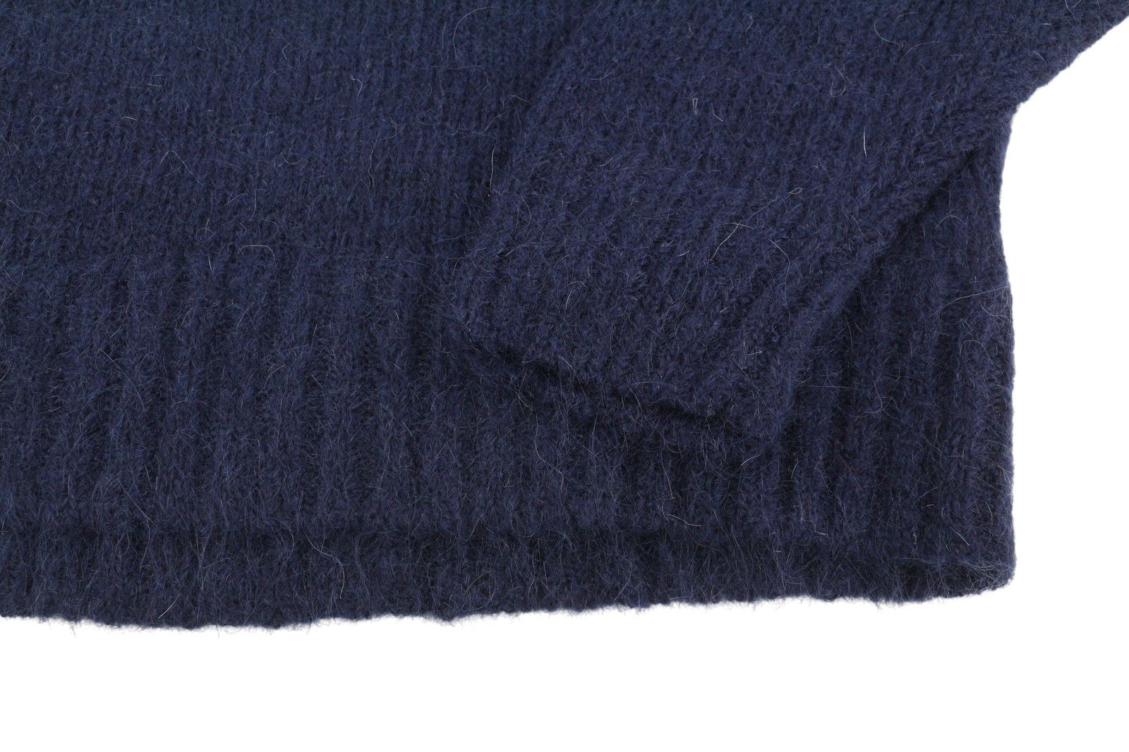 Gant MOHAIR V-NECK M Evening Blue Wool Blend Jumper 87228 Size M / US 6-8 / IT 42-44 - 6 Thumbnail