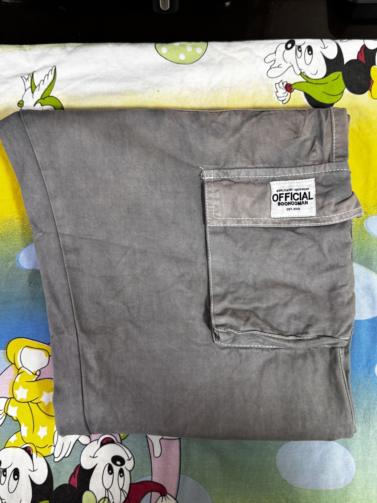Other RELAXED CONTRAST STITCH CARGO TROUSER WITH WOVEN TAB Size US 34 / EU 50 - 2 Thumbnail