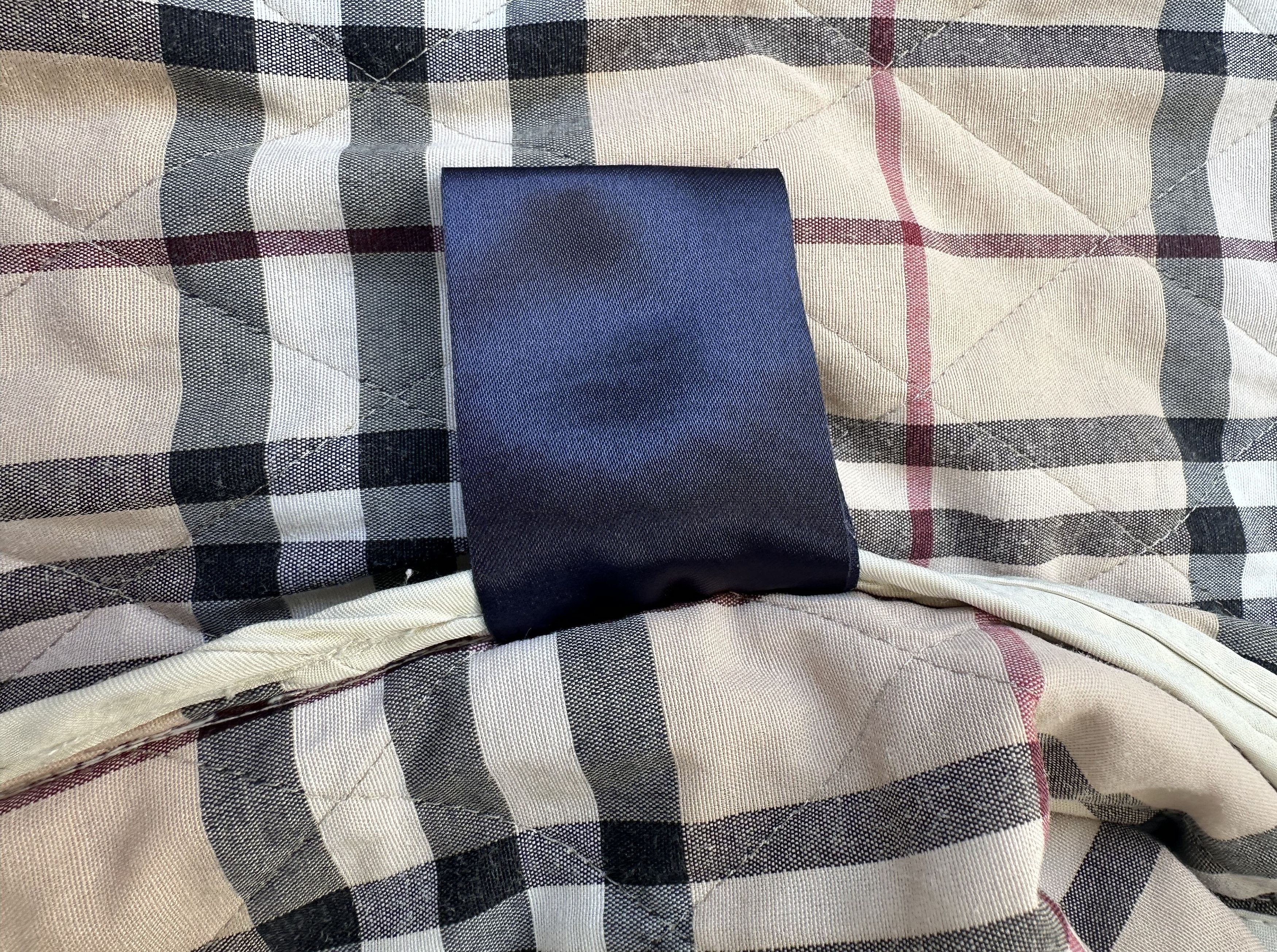 Burberry × Vintage Vintage Burberry nova check quilted women jacket Size L / US 10 / IT 46 - 16 Thumbnail