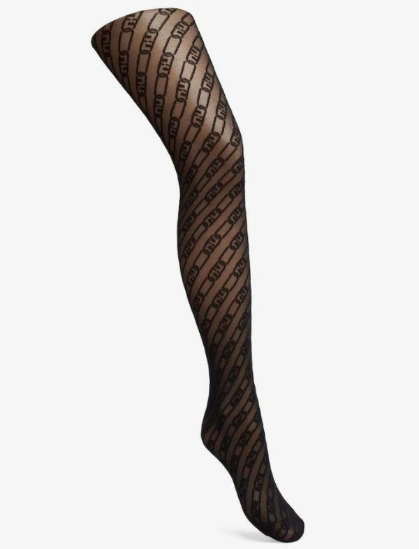 Fendi o1loc1c1024 FXZ528 Tights in Black Size 38" / US 16 / IT 52 - 1 Thumbnail